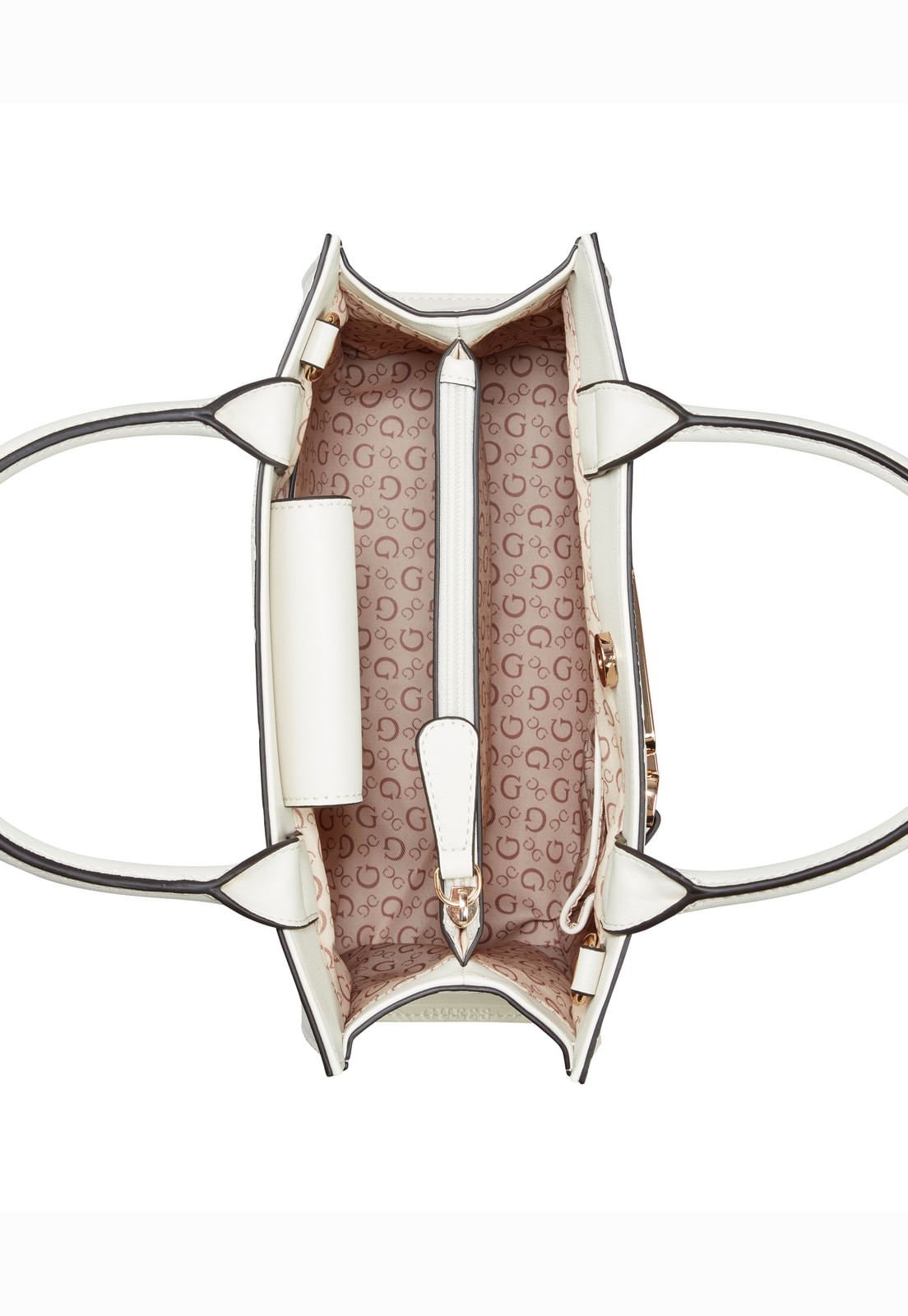 Bolsa Celestia Satchel Branco Branco 4