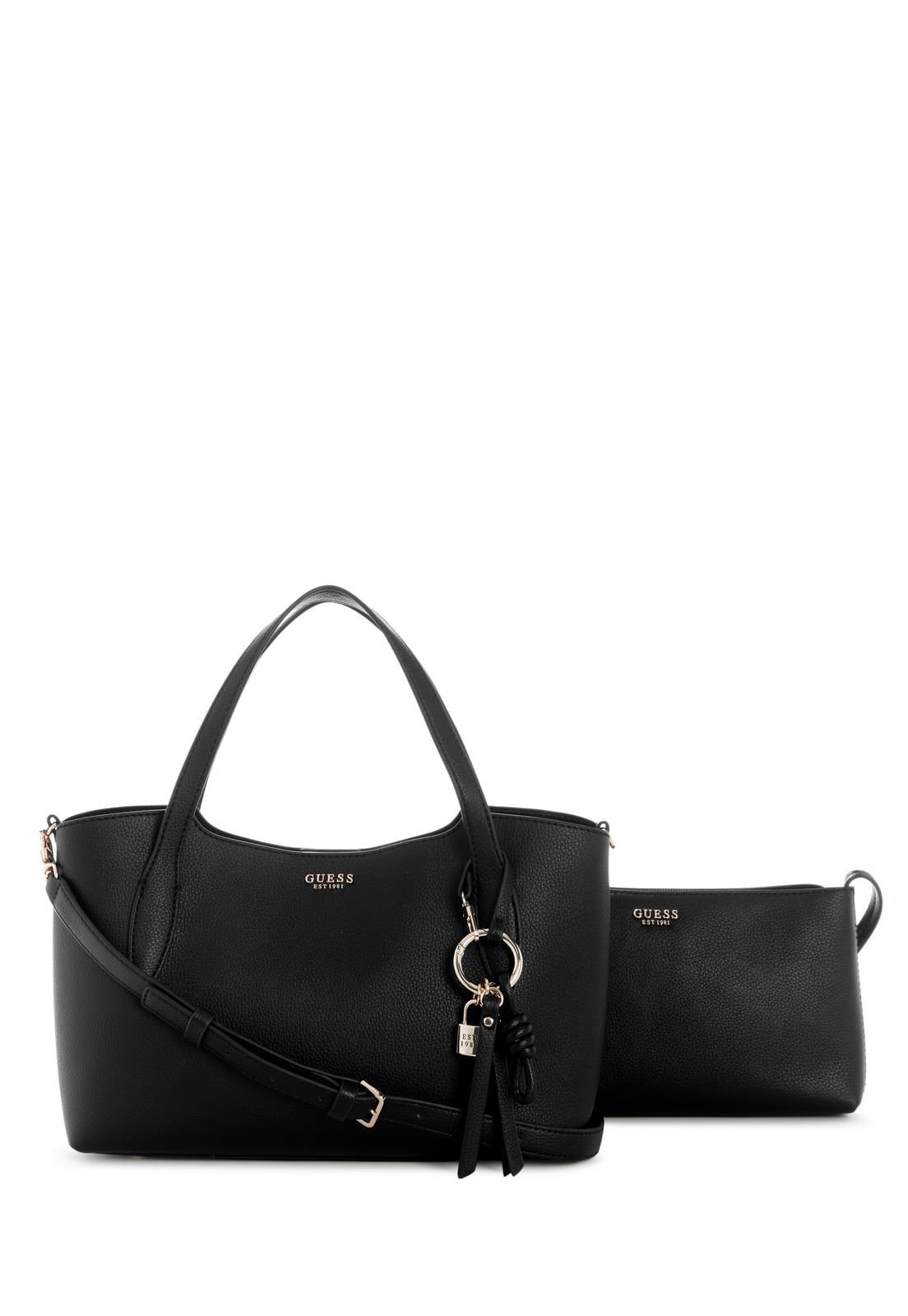Bolsa Melody 2 Em 1 Satchel Preto