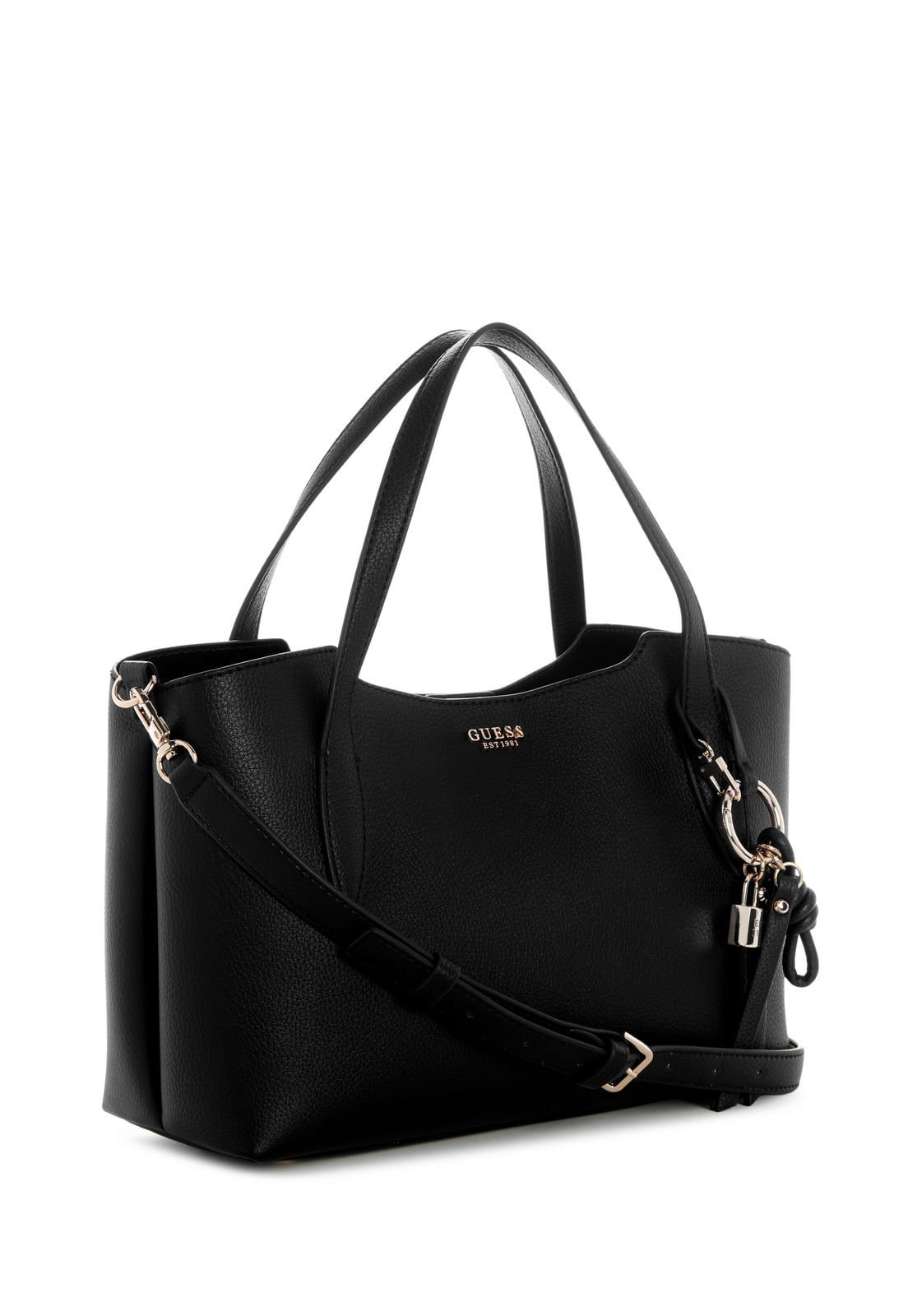Bolsa Melody 2 Em 1 Satchel Preto Preto 4