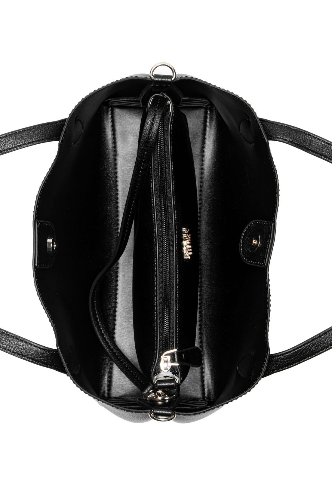 Bolsa Melody 2 Em 1 Satchel Preto Preto 5