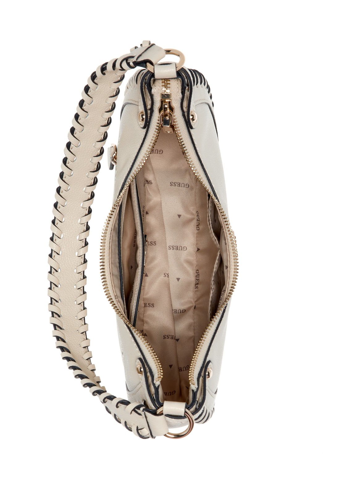 Bolsa Petra Hobo Shoulder Branco Branco 4