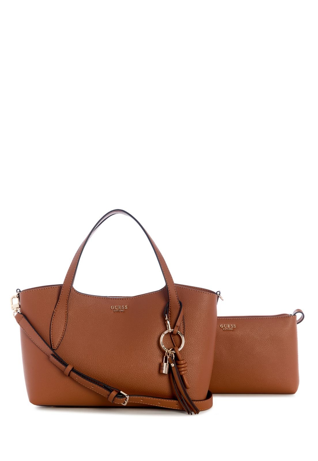 Bolsa Melody 2 Em 1 Satchel Caramelo
