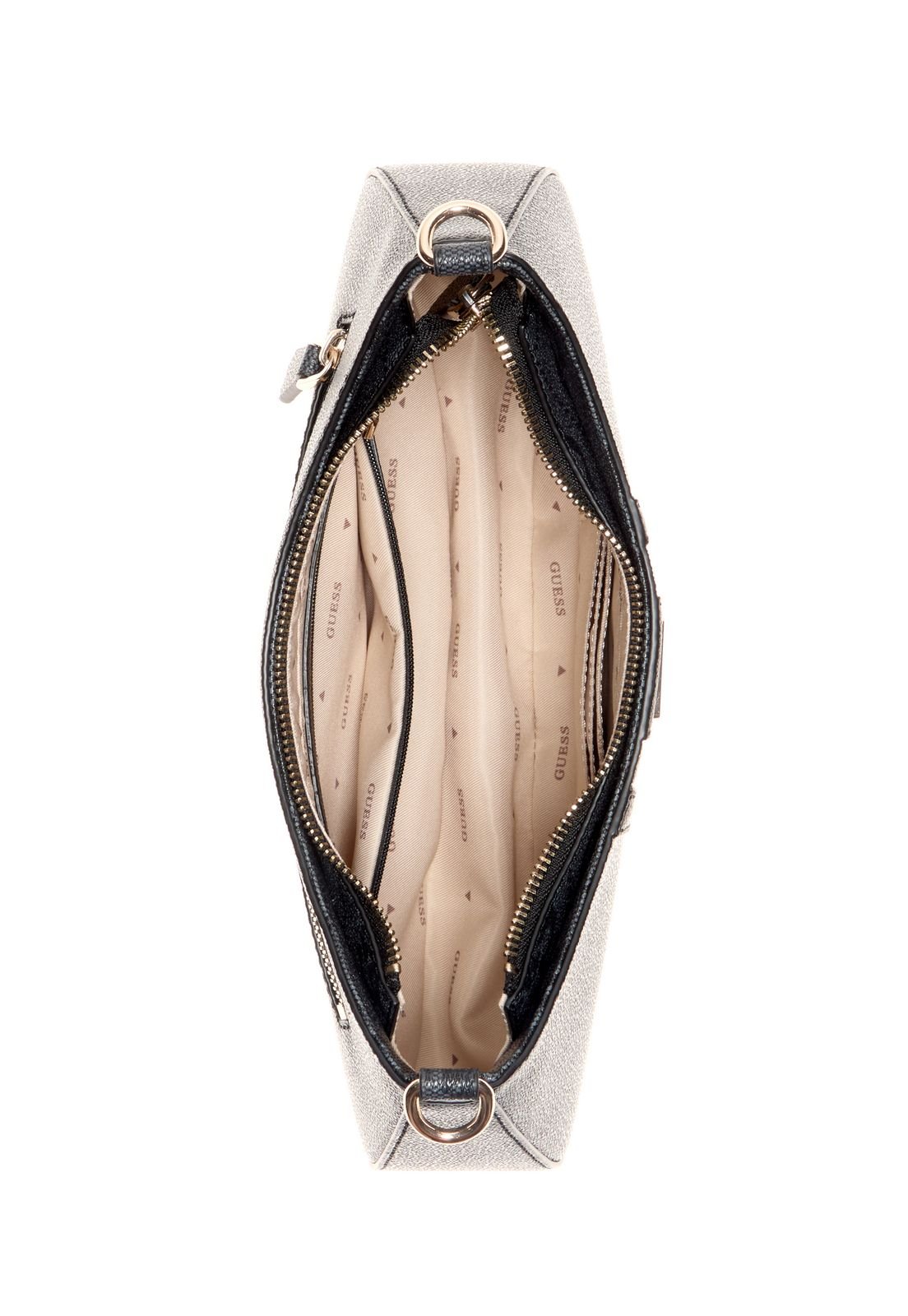 Bolsa Noelle II Shoulder Preto Preto 4