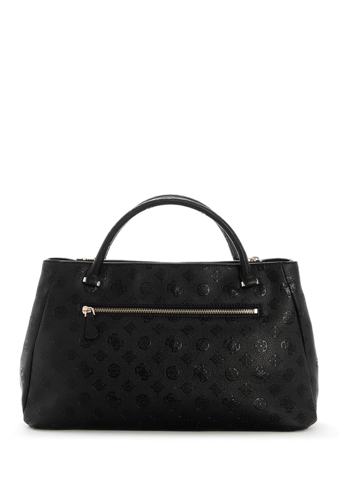 Bolsa Ella Logo Satchel Grande Girlfriend  Preto Preto 3