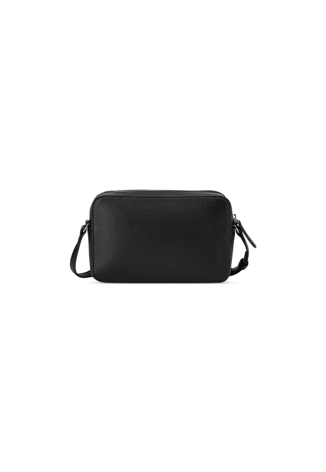 Bolsa Mini Lisa Transversal Preto Preto 3