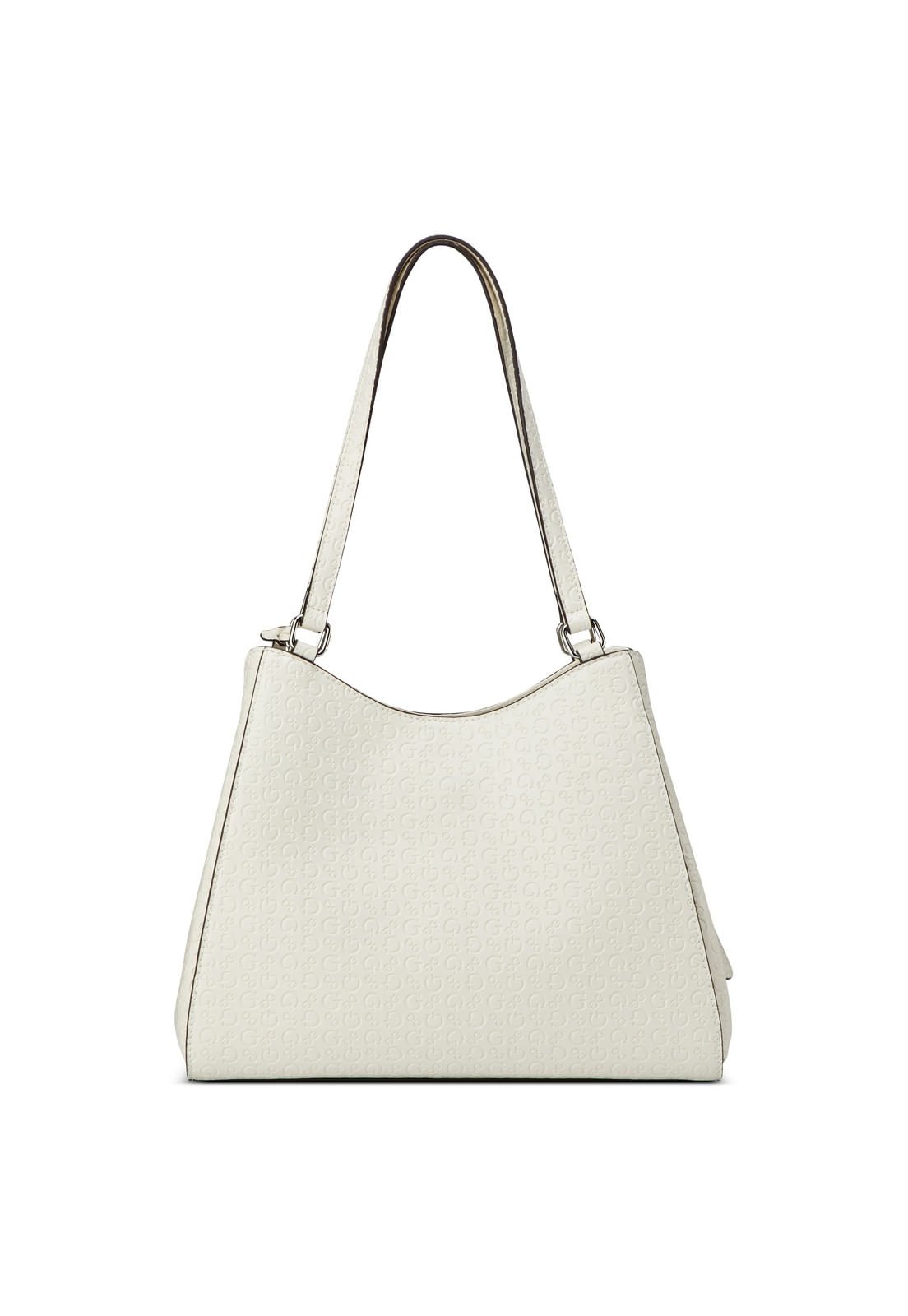 Bolsa Elsa Satchel Branco Branco 3