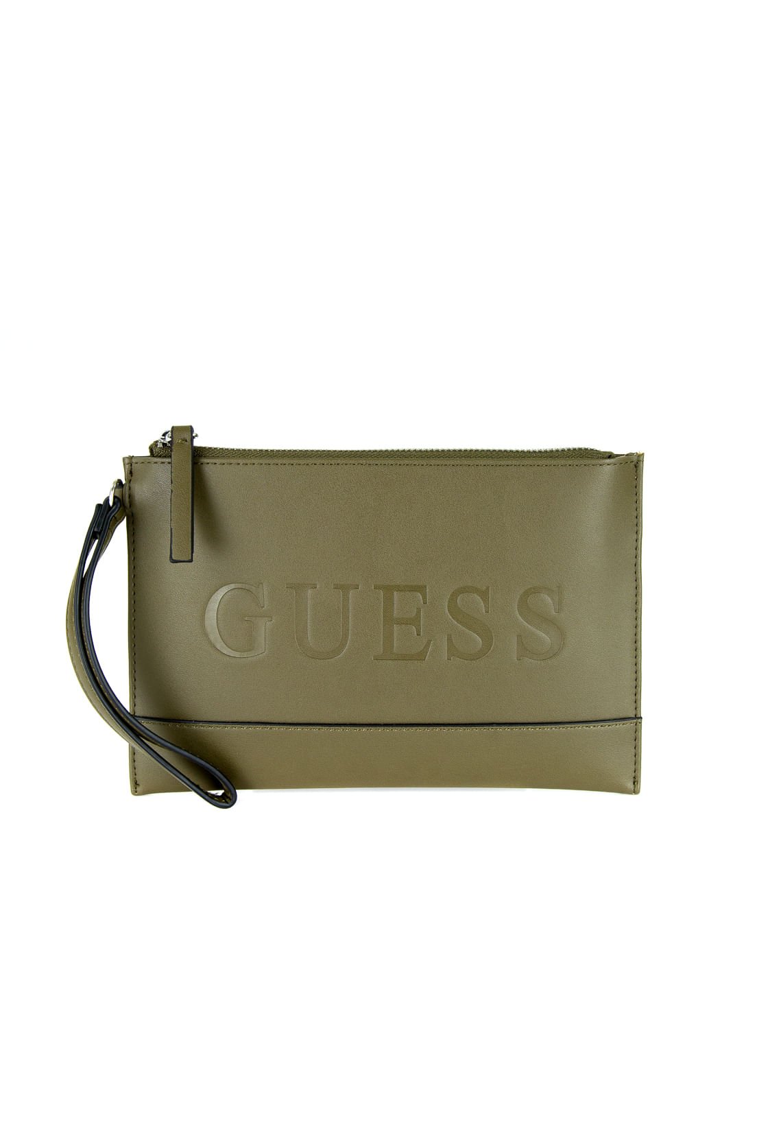 Carteira Guess Lindenberg Slg Wristlet Verde Musgo