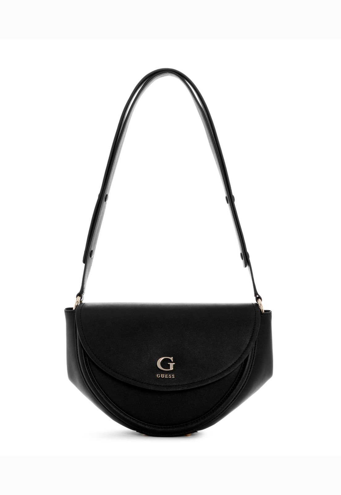 Bolsa Coleen Transversal  Flap Preto