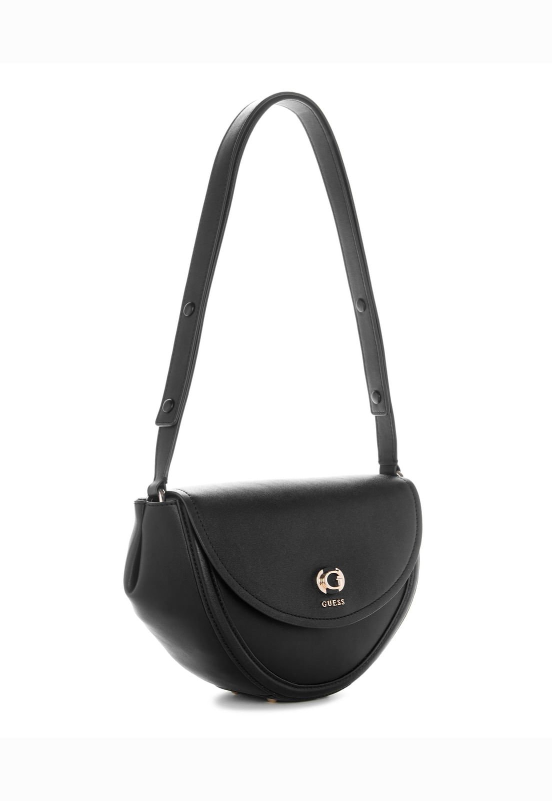 Bolsa Coleen Transversal  Flap Preto Preto 2