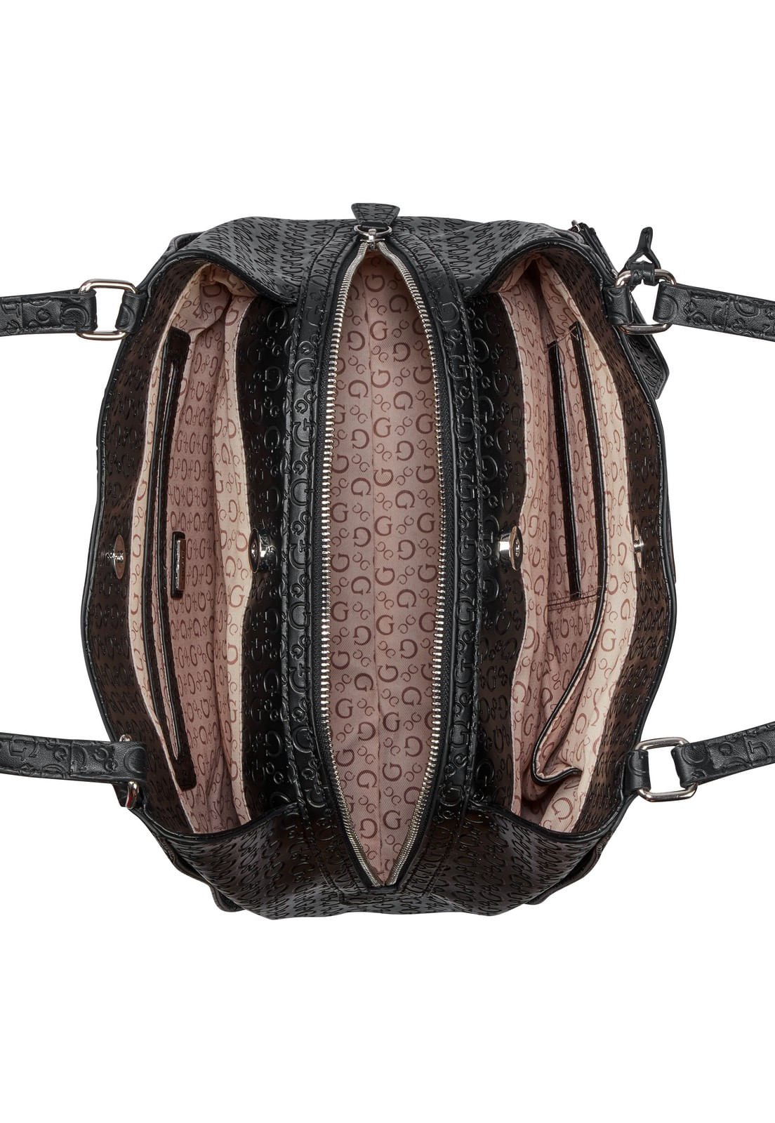 Bolsa Elsa Satchel Preto Preto 4