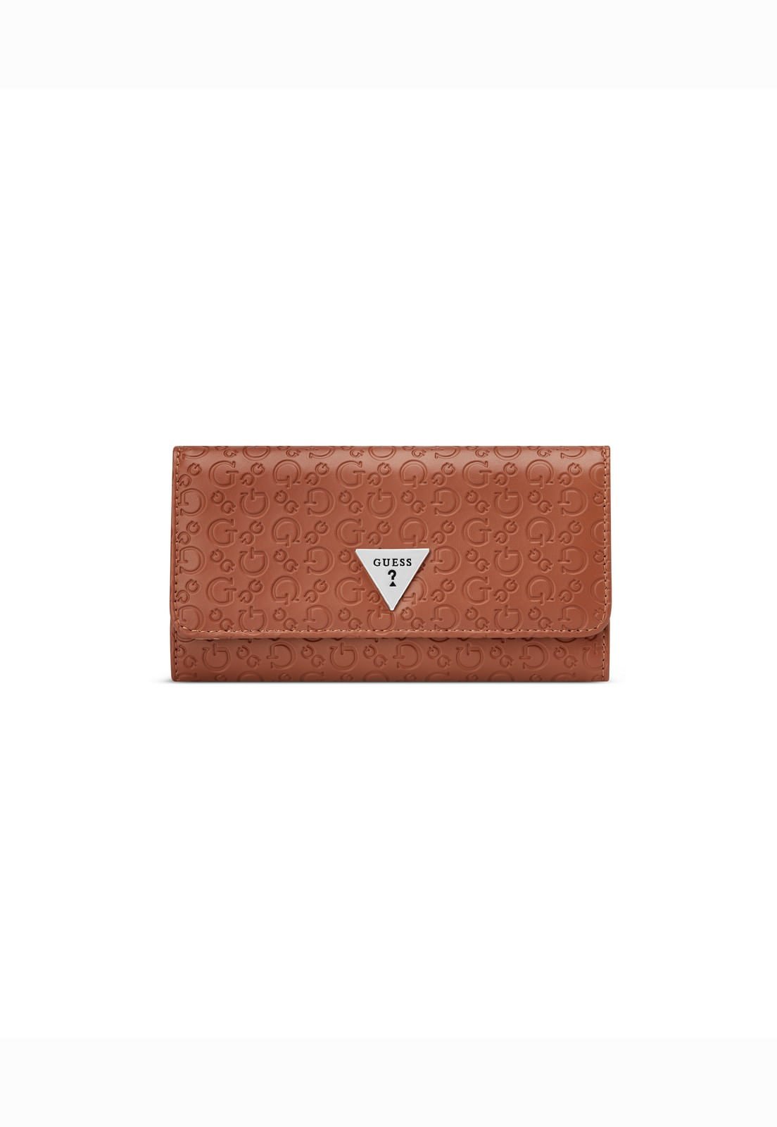 Carteira Jillian Slg Slim Clutch Marrom