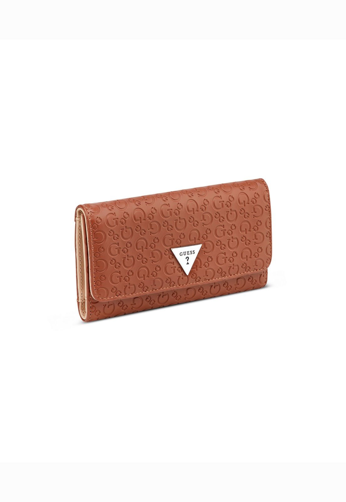 Carteira Jillian Slg Slim Clutch Marrom Marrom 2