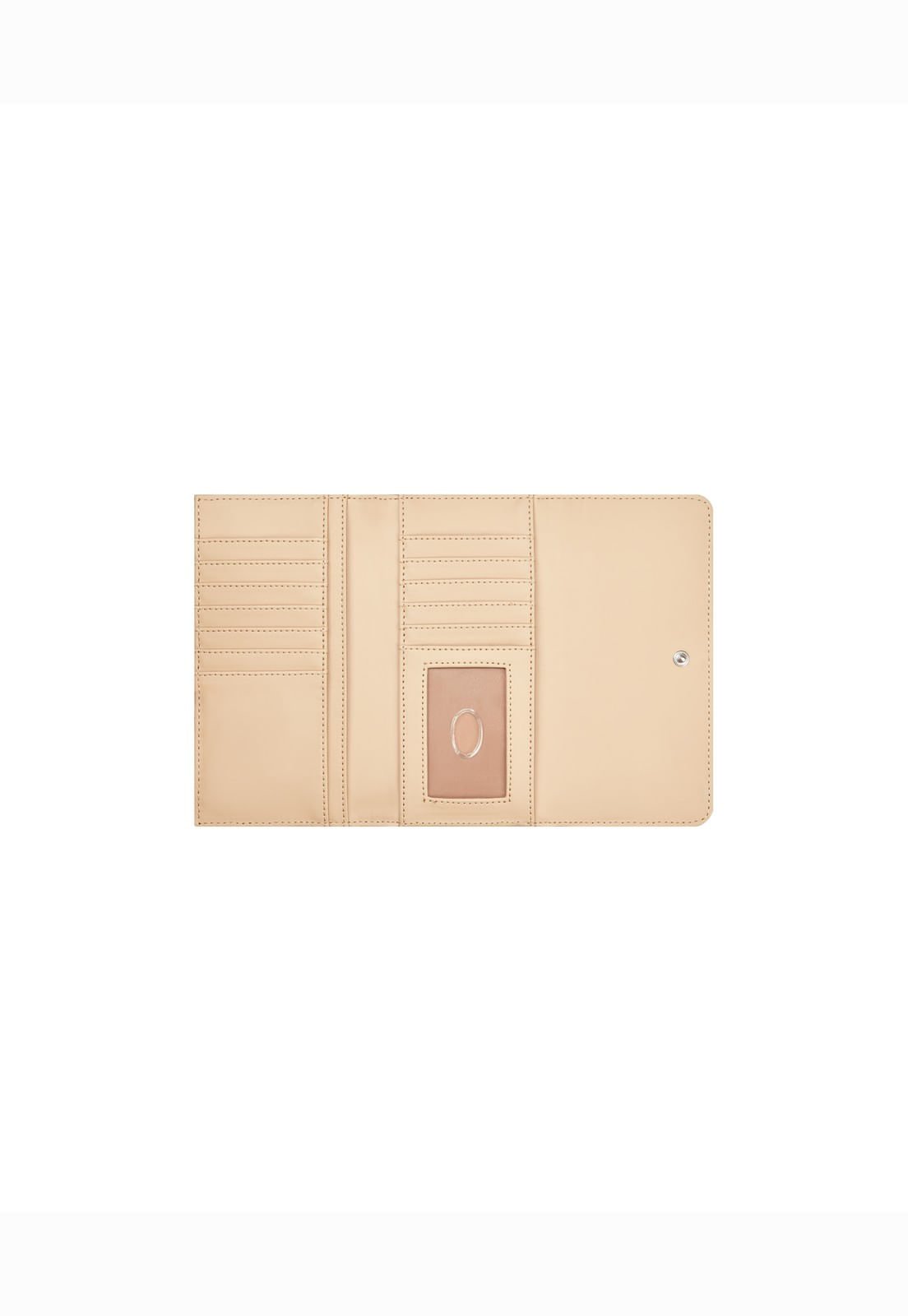 Carteira Jillian Slg Slim Clutch Marrom Marrom 4