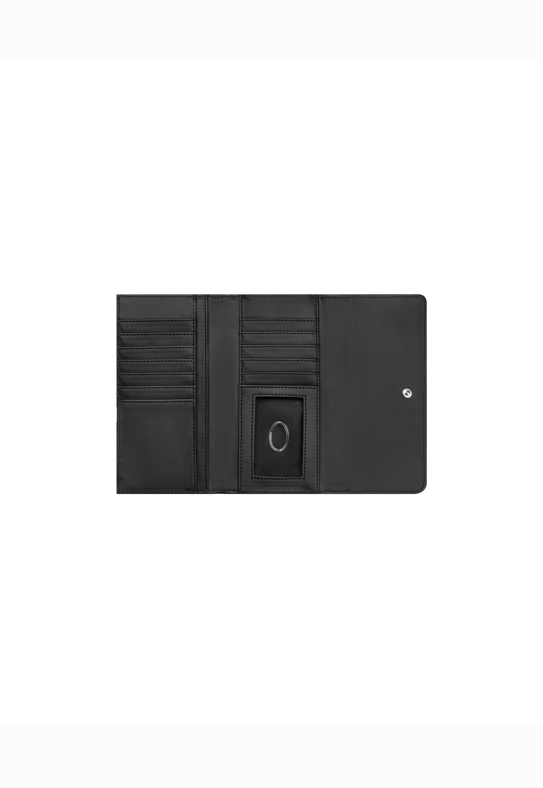 Carteira Jillian Slg Slim Clutch Preto Preto 4