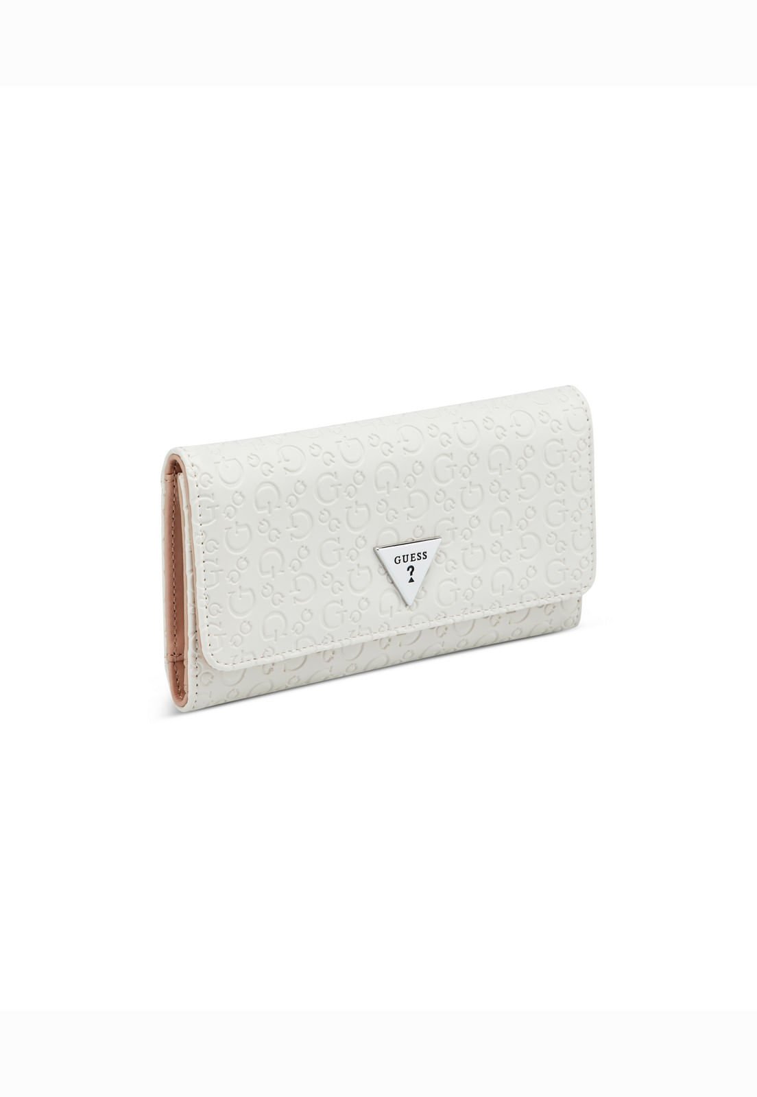 Carteira Jillian Slg Slim Clutch Branco Branco 2