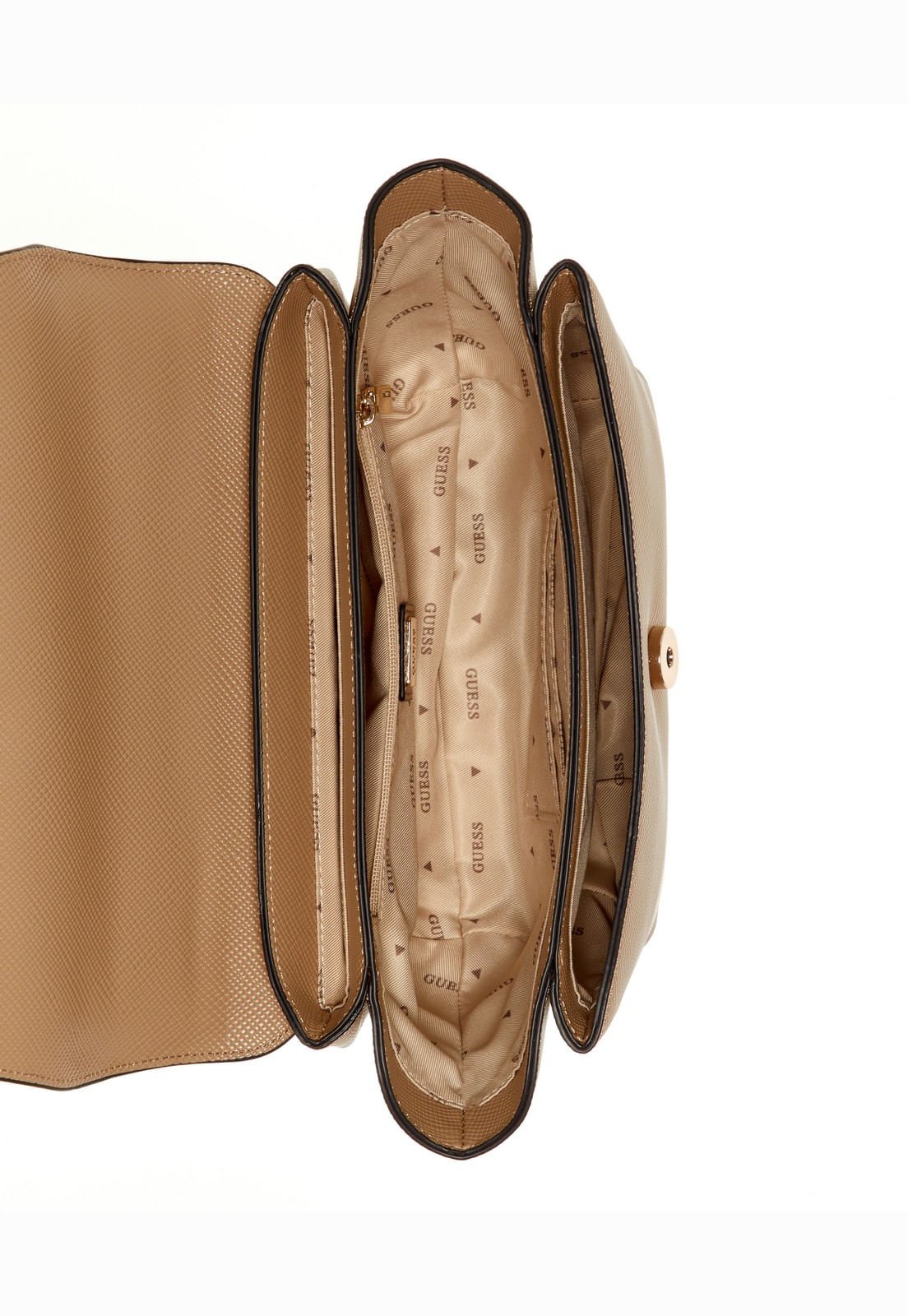 Bolsa Gilda de Mão Flap Bege Bege 4