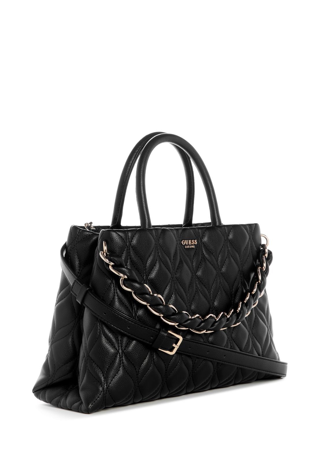 Bolsa Maxine Girlfriend Satchel Preto Preto 2