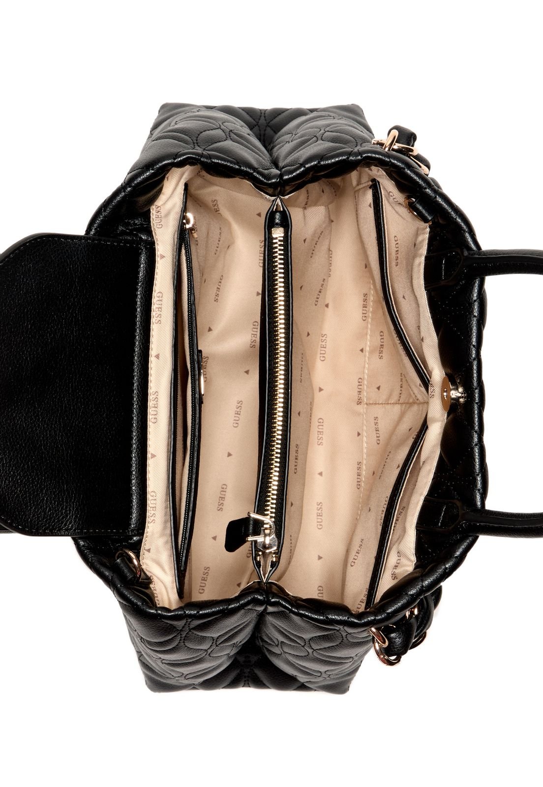 Bolsa Maxine Girlfriend Satchel Preto Preto 4