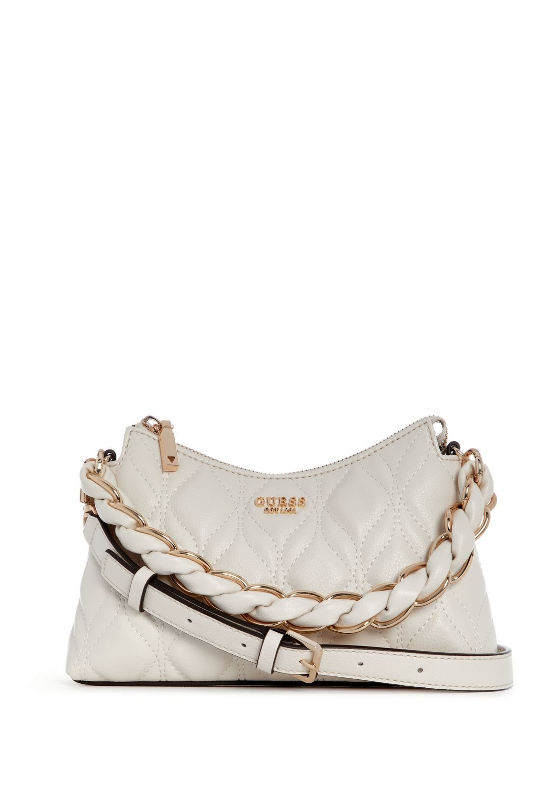 Bolsa Mini Maxine Shoulder Off White