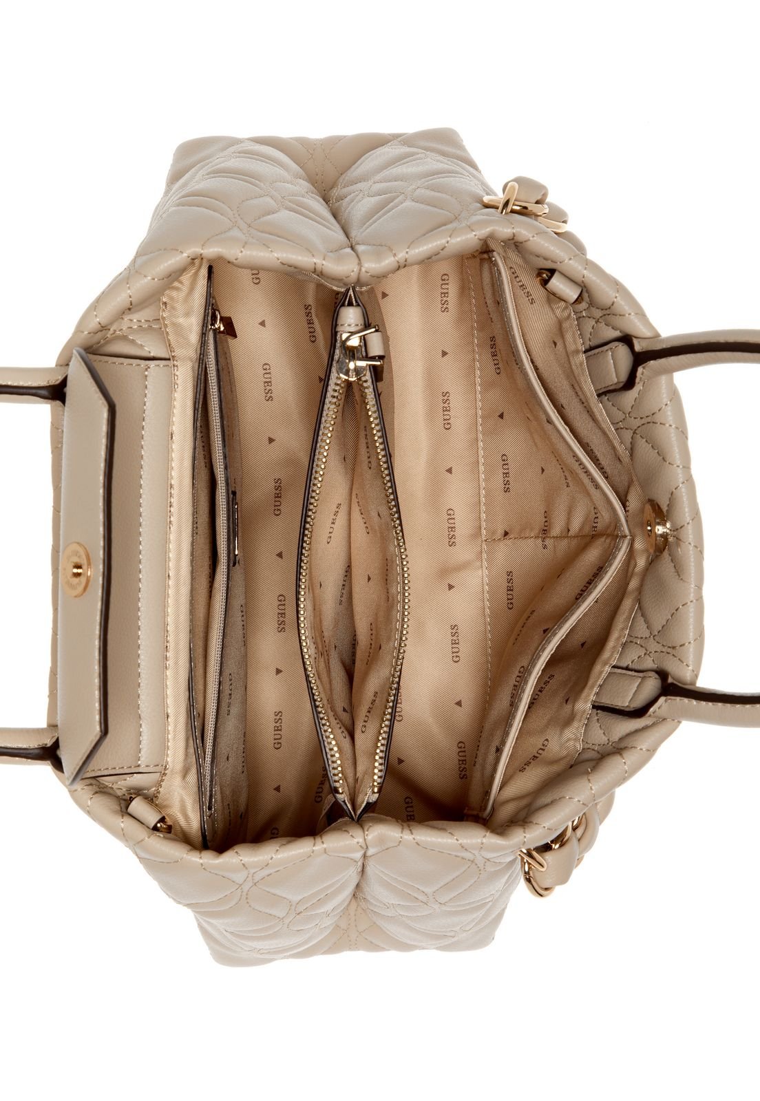 Bolsa Maxine Girlfriend Satchel Bege Bege 4