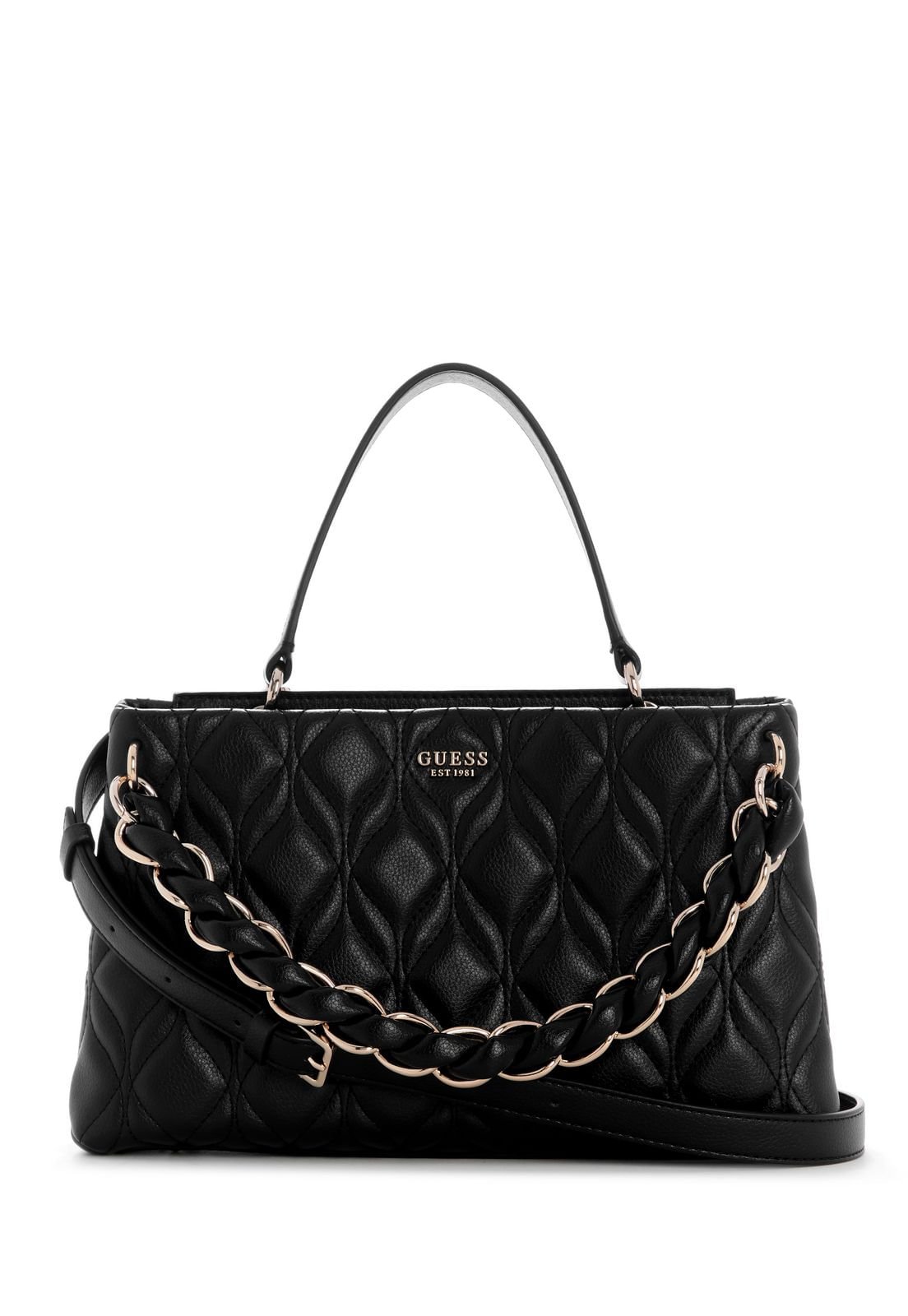 Bolsa Maxine 2 Comp Satchel Preto