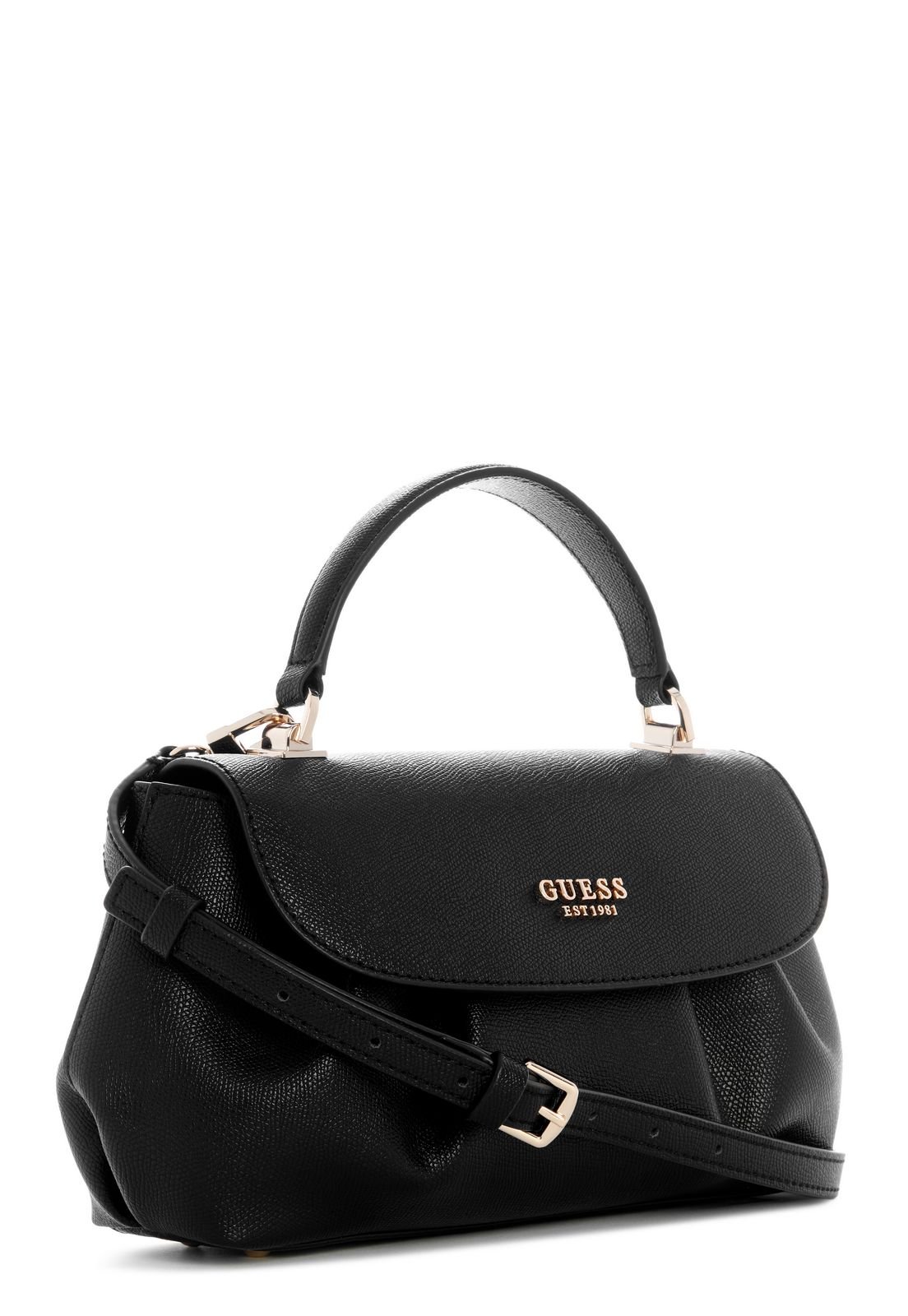 Bolsa Amorette de Mão Flap Preto Preto 2