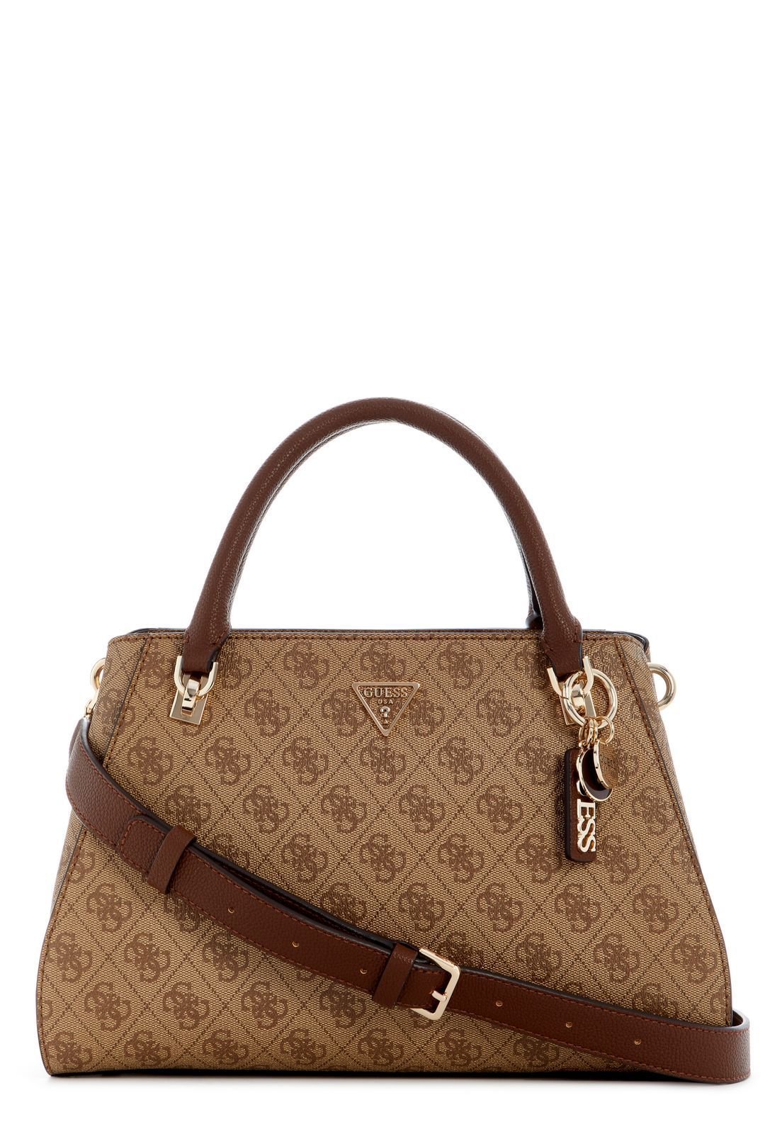 Bolsa Noelle Ii Luxury Satchel Caramelo Caramelo 1