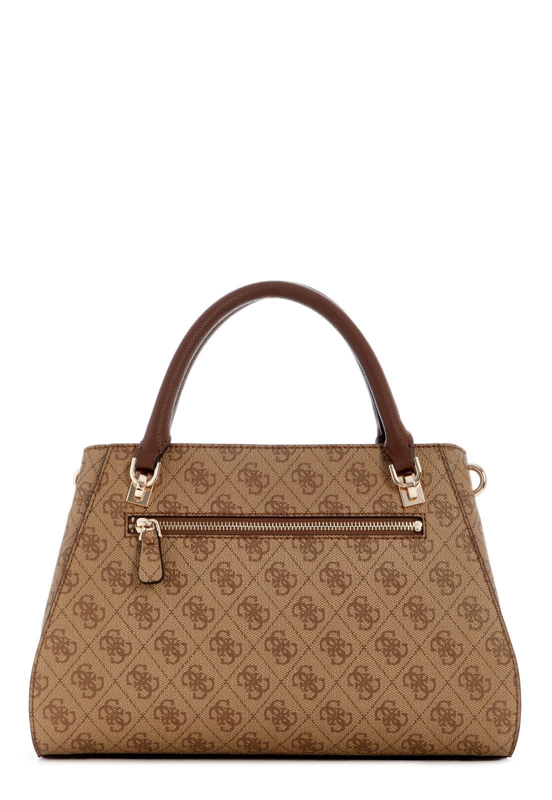 Bolsa Noelle Ii Luxury Satchel Caramelo Caramelo 3