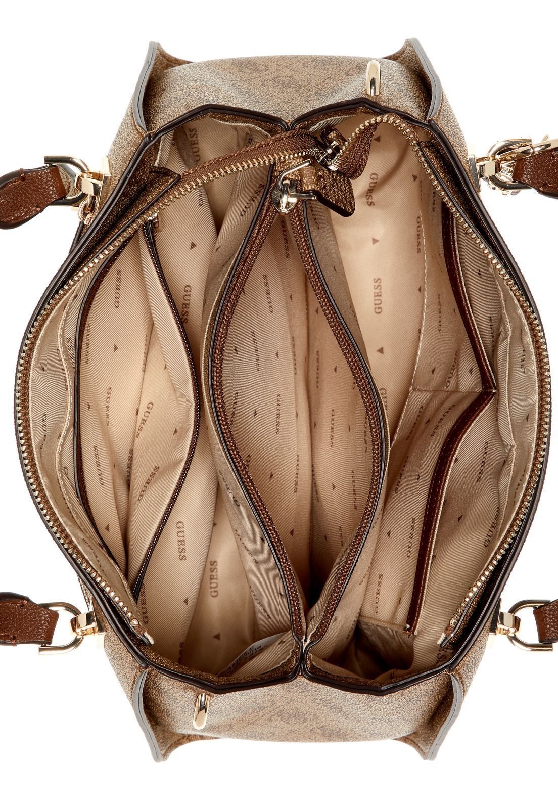 Bolsa Noelle Ii Luxury Satchel Caramelo Caramelo 4