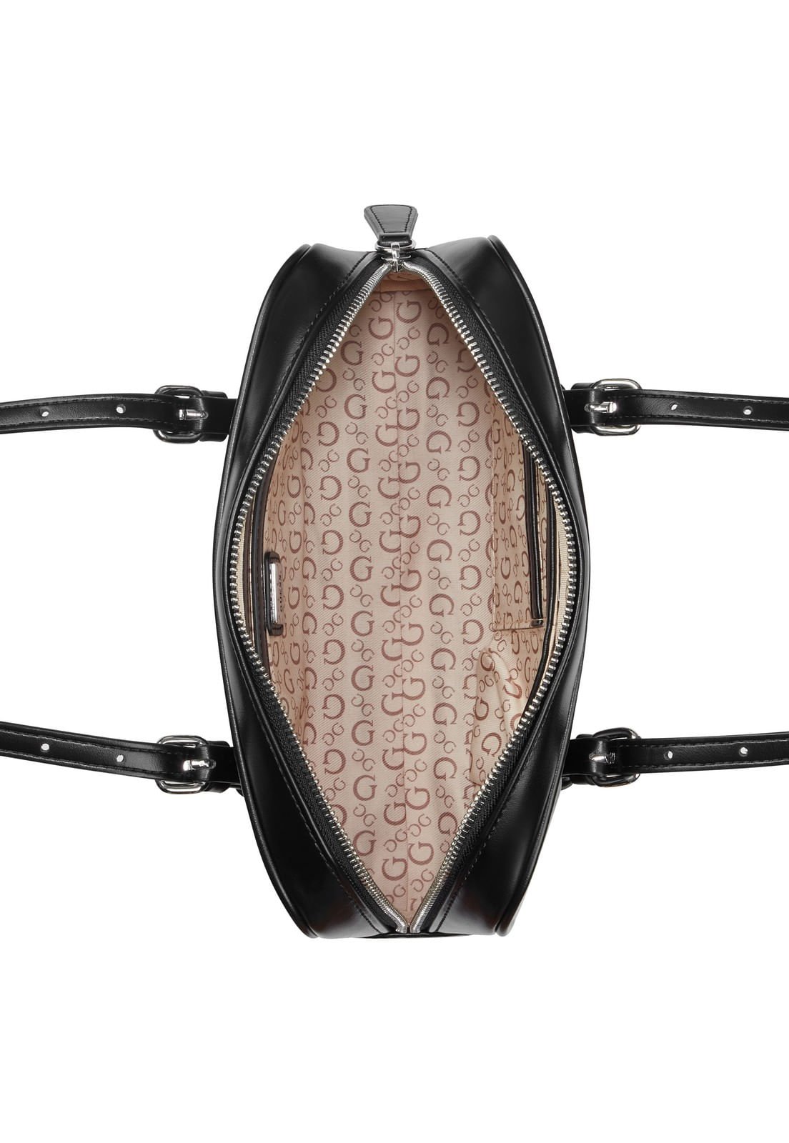 Bolsa Mini Justina Shoulder Preto Preto 4