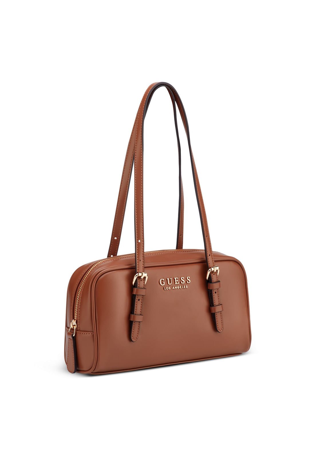 Bolsa Mini Justina Shoulder Marrom Marrom 2