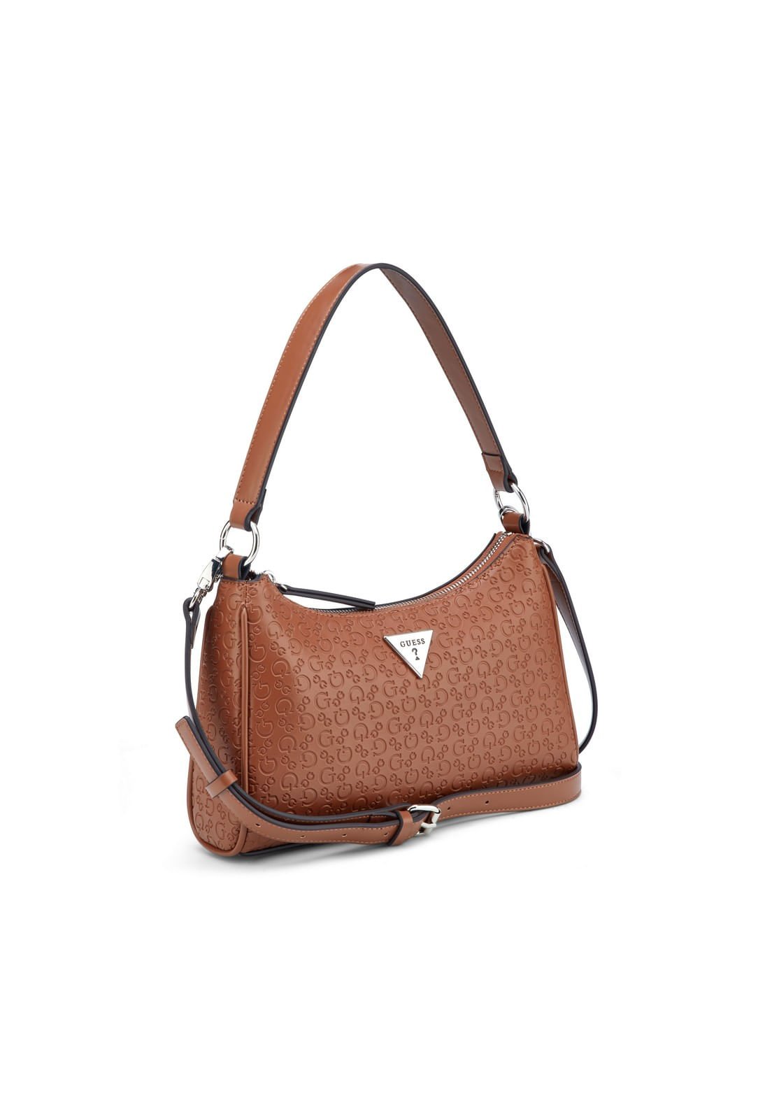 Bolsa Mini Jillian Top Zip Marrom Marrom 2