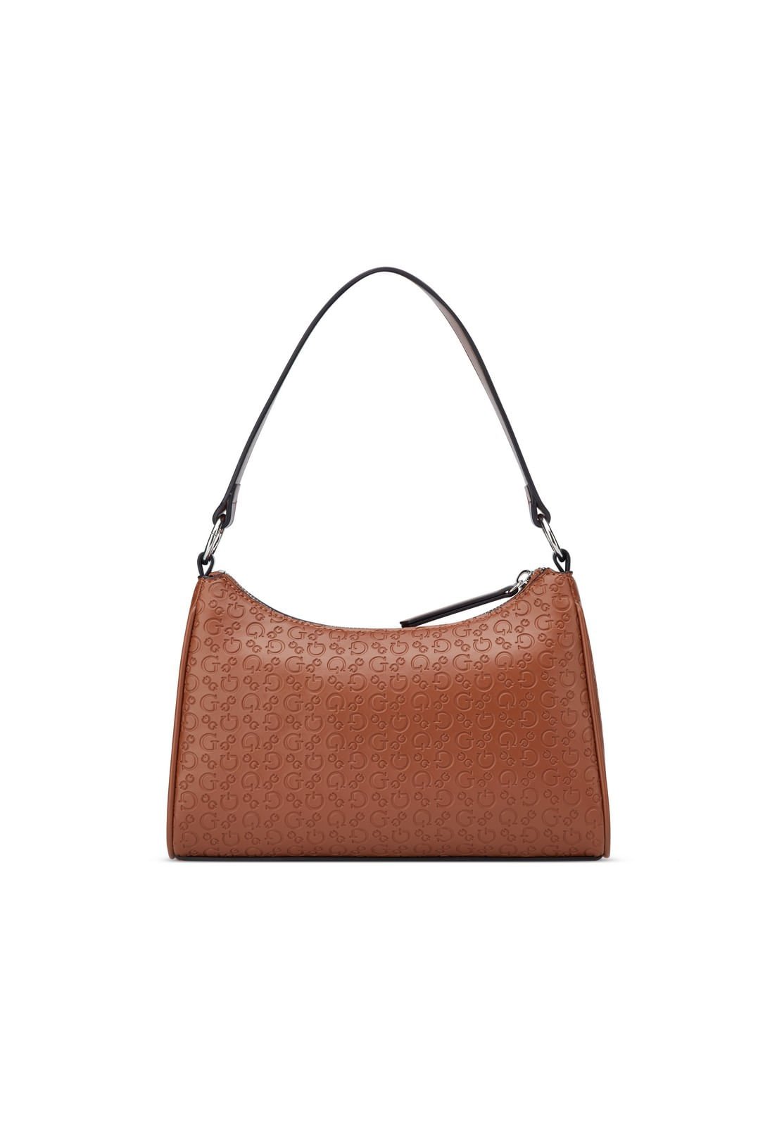 Bolsa Mini Jillian Top Zip Marrom Marrom 3