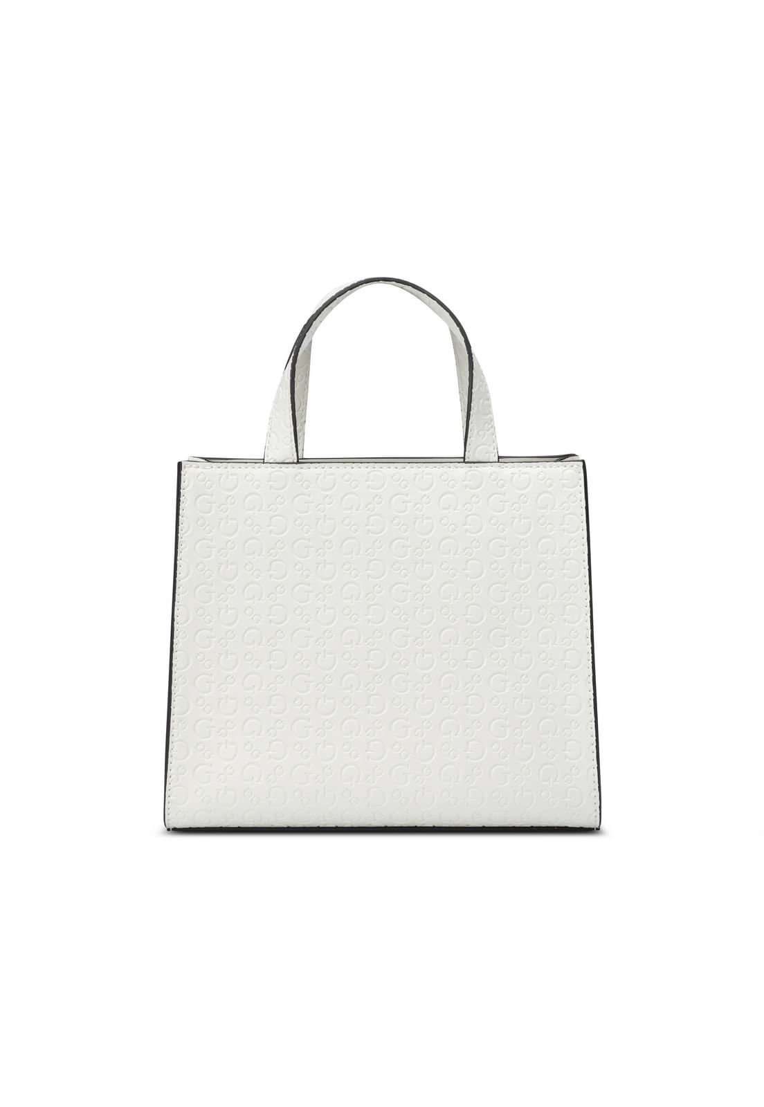 Bolsa Mini Jillian Tote Branco Branco 3