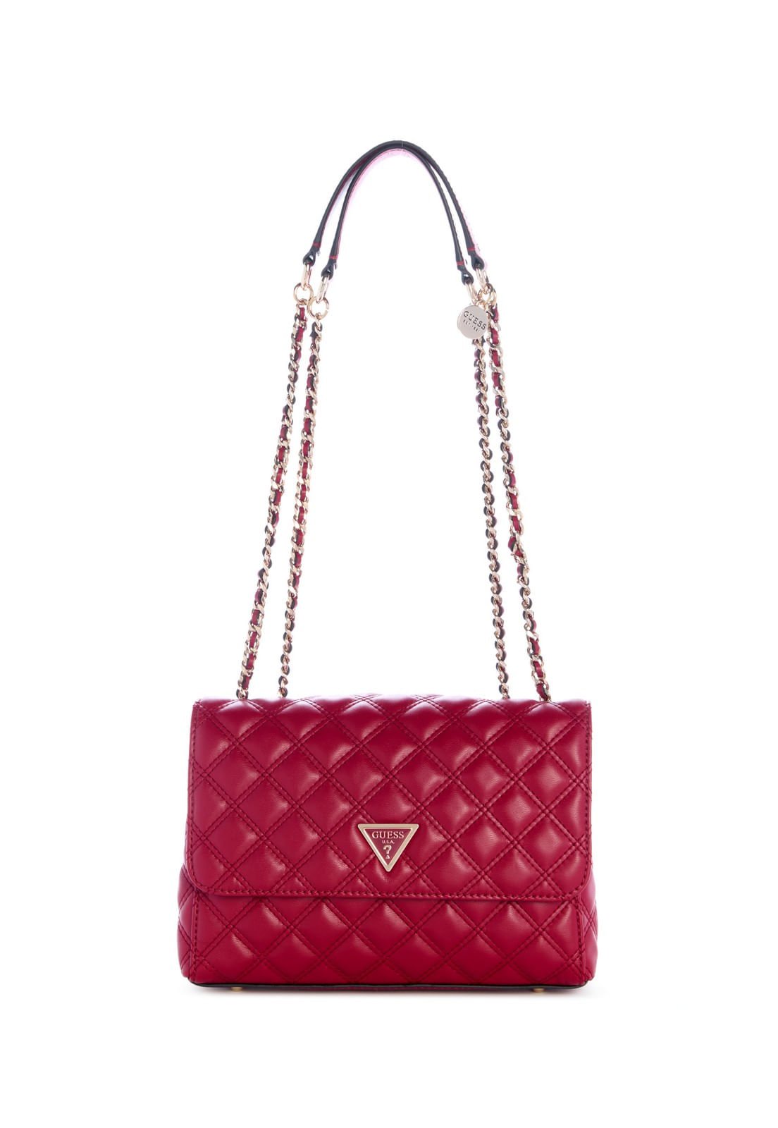 Bolsa Giully Ii Transversal Flap Vermelha