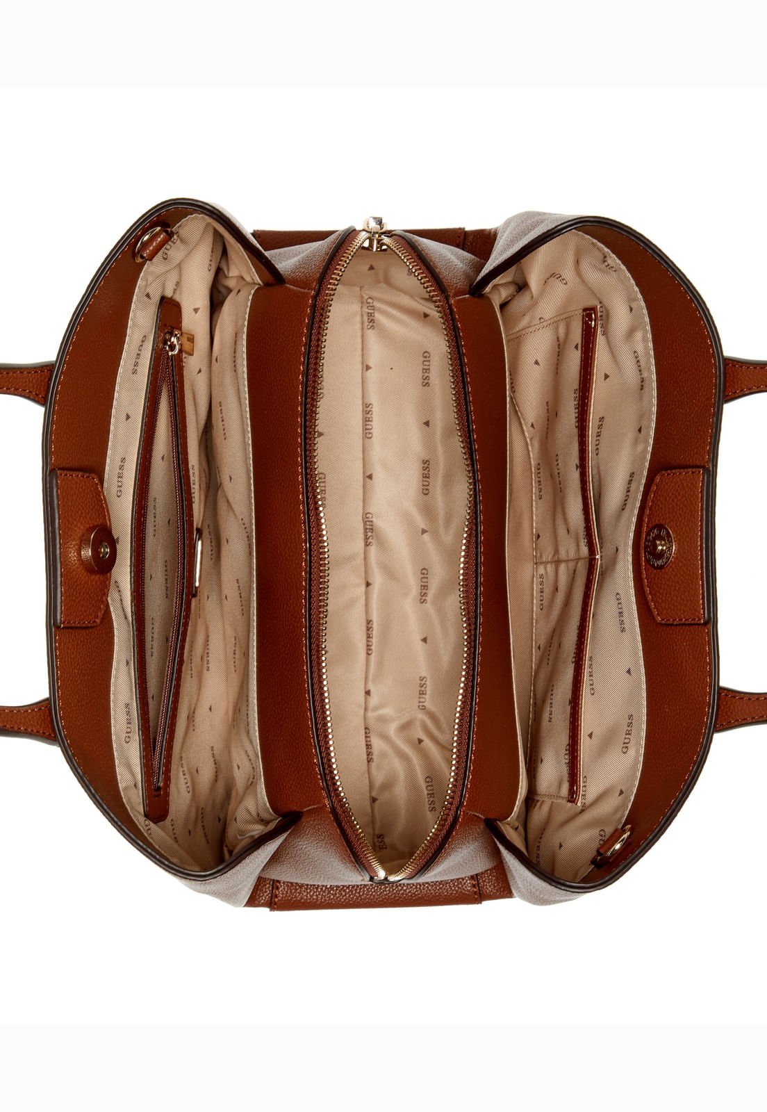 Bolsa Lucci Girlfriend Satchel Marrom Marrom 3