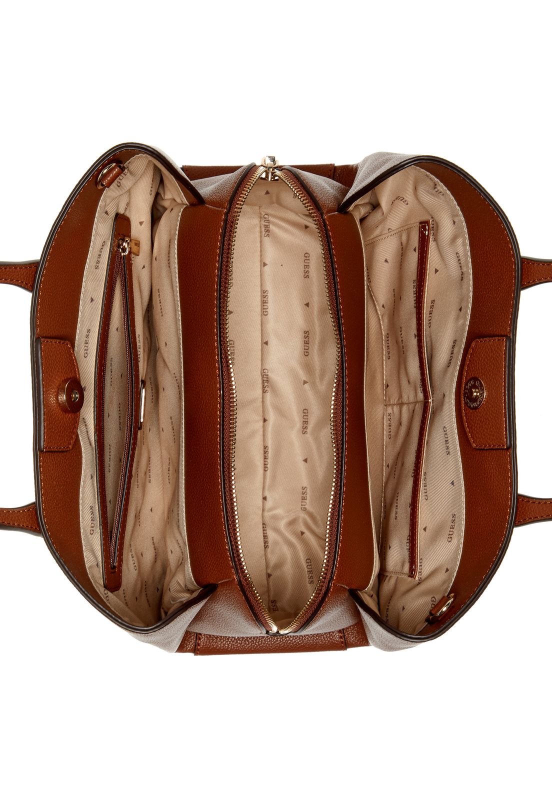 Bolsa Lucci Girlfriend Satchel Marrom Marrom 4