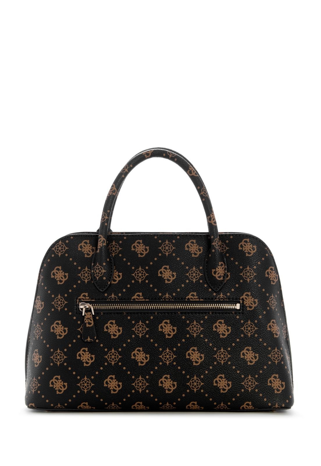 Bolsa Emelie Logo 2 Comp Satchel Bege Bege 3