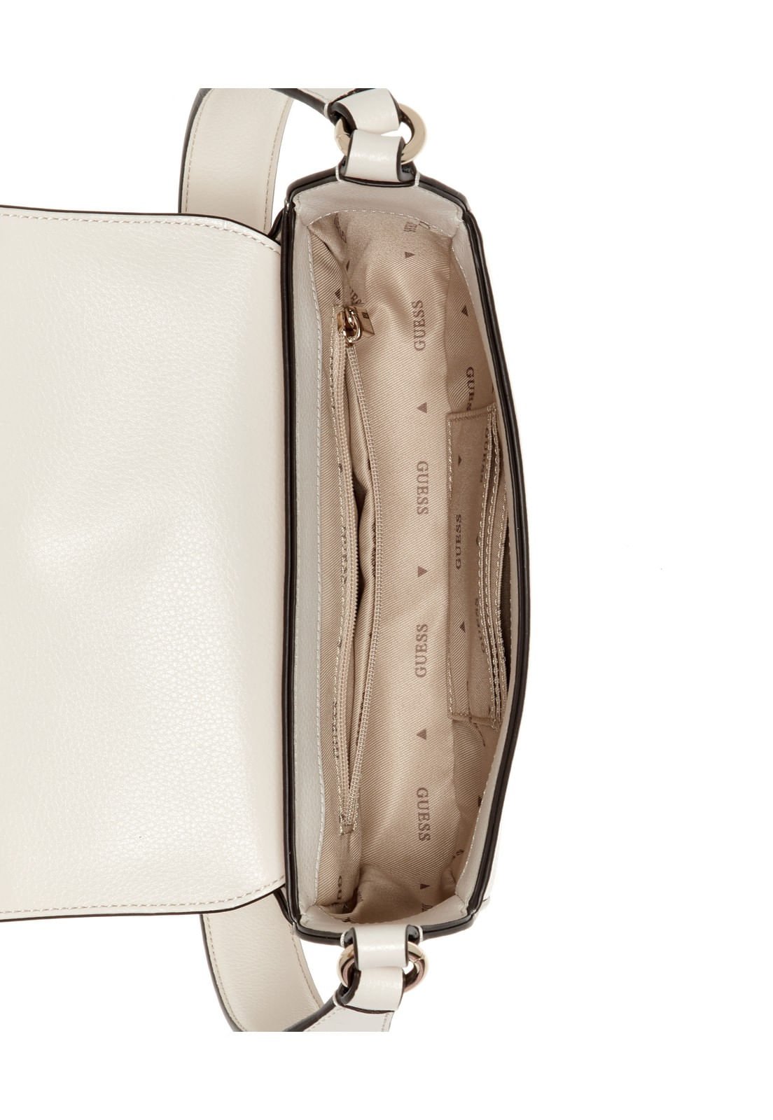 Bolsa Ruby Shoulder Flap Off White Off White 4