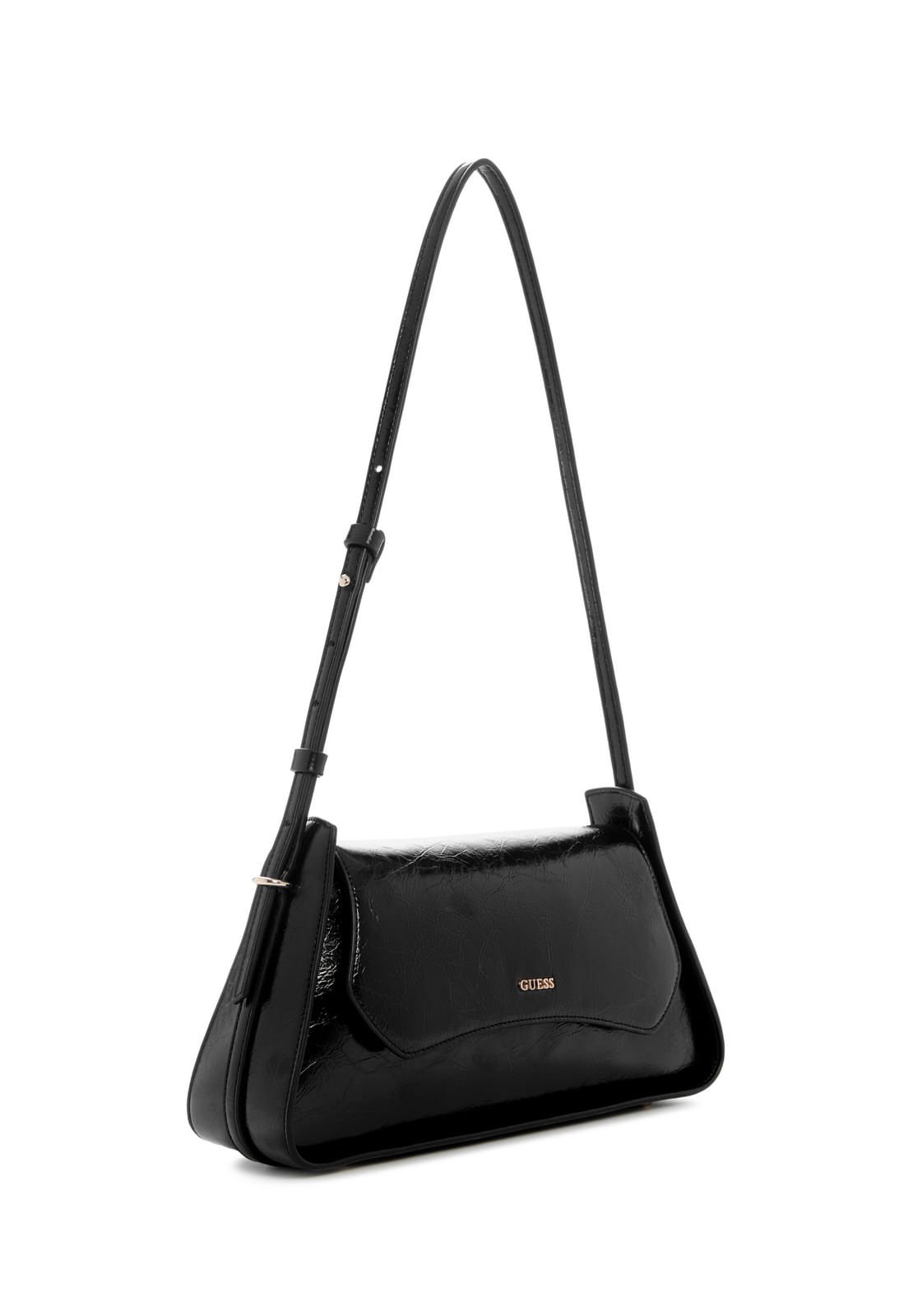 Bolsa Xena Shoulder Flap Preto Preto 2