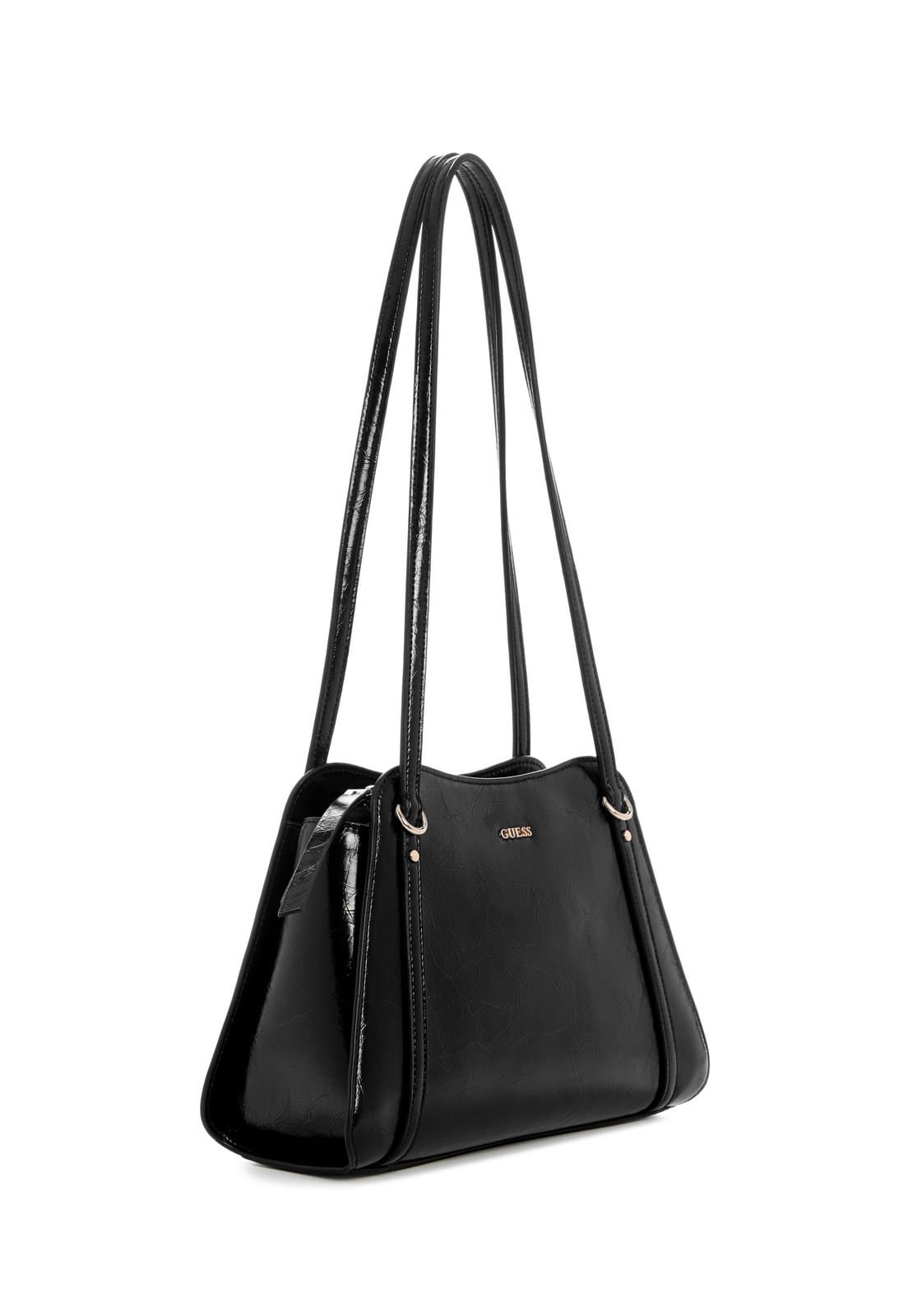 Bolsa Xena Shoulder Satchel Preto Preto 2