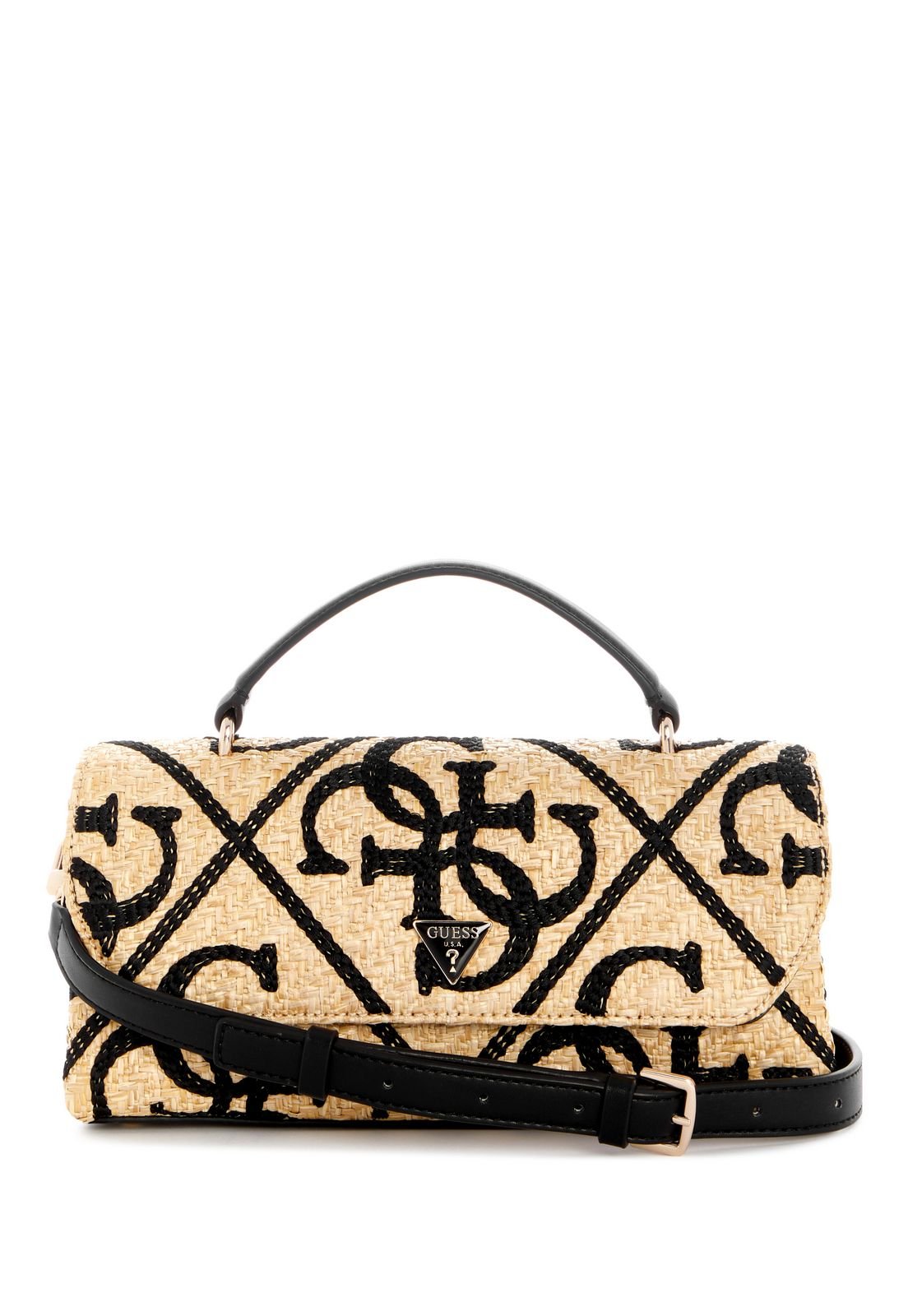 Bolsa Kirsten de Mão Flap Preto