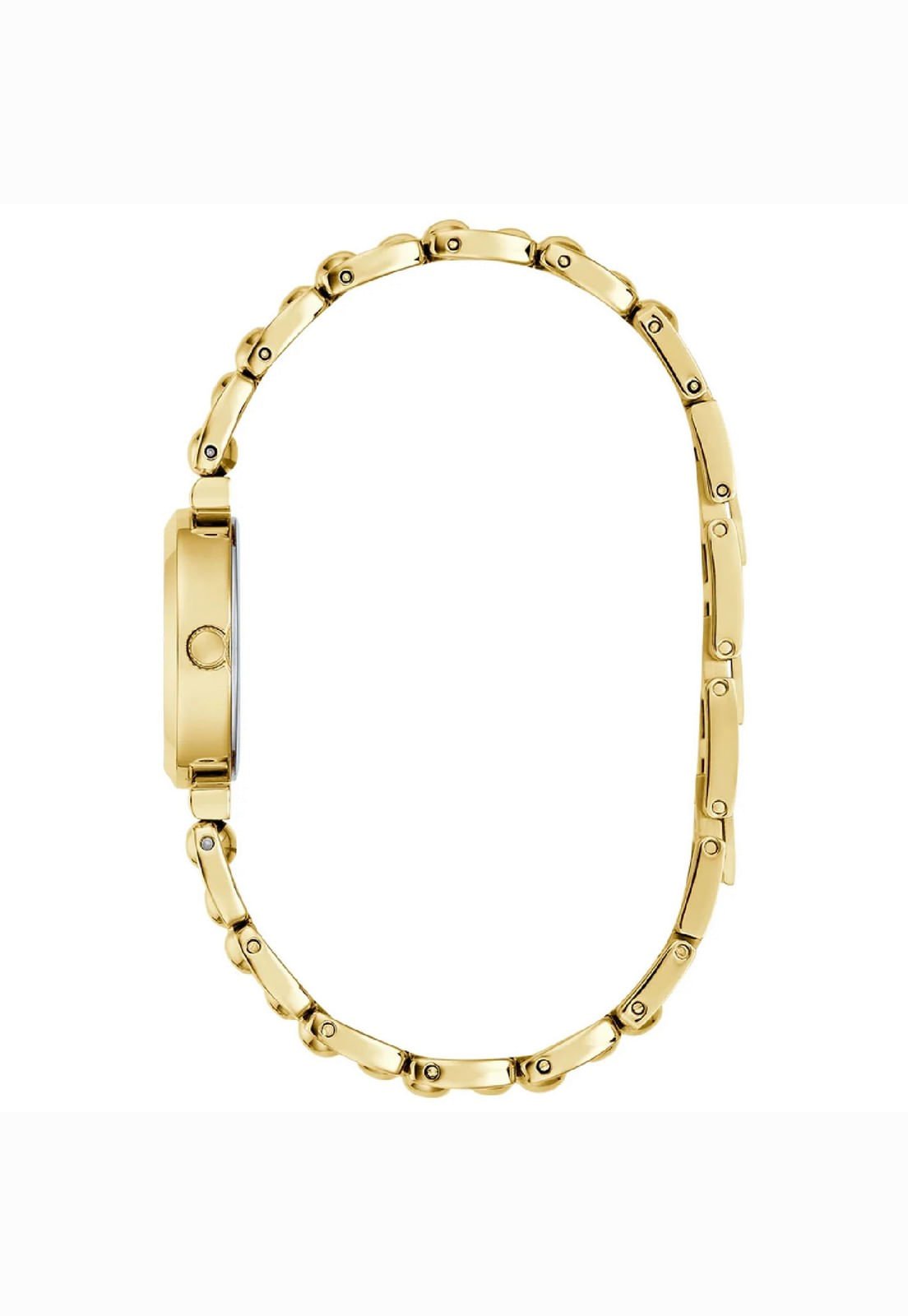 Relógio Guess Caixa E Pulseira Aço Dourado Dourado 5