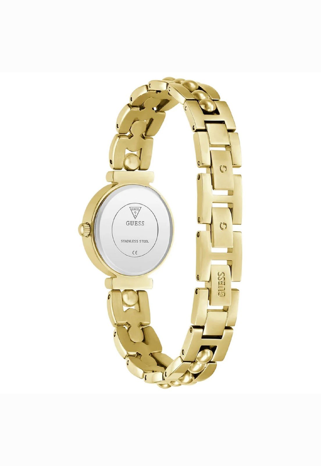 Relógio Guess Caixa E Pulseira Aço Dourado Dourado 6