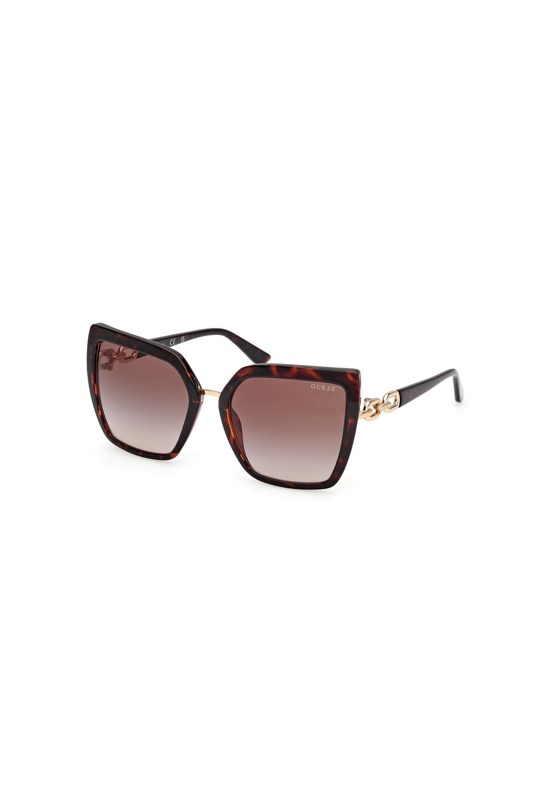 Óculos de Sol Borboleta Acetato Tartaruga Marrom Marrom 2