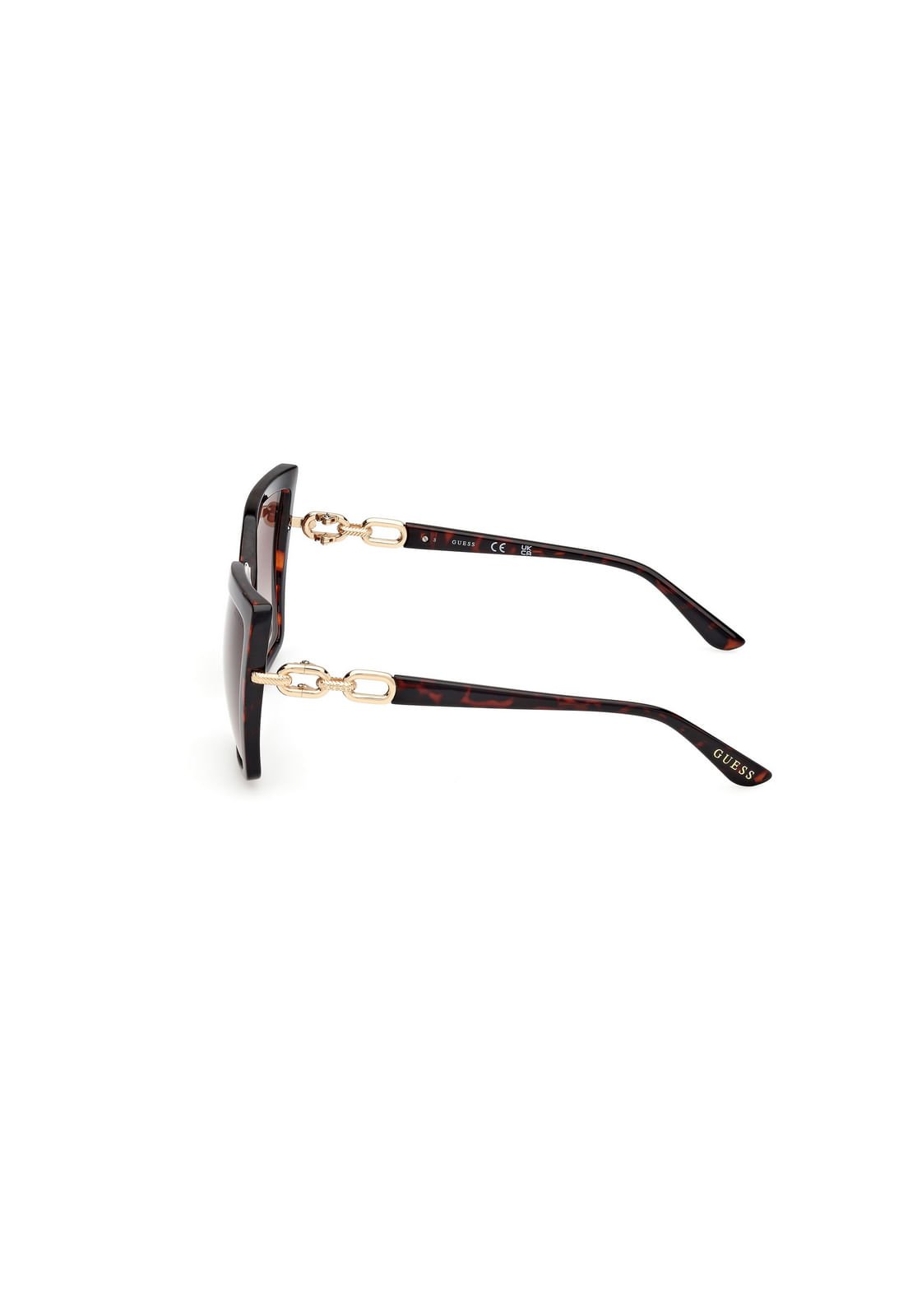 Óculos de Sol Borboleta Acetato Tartaruga Marrom Marrom 3