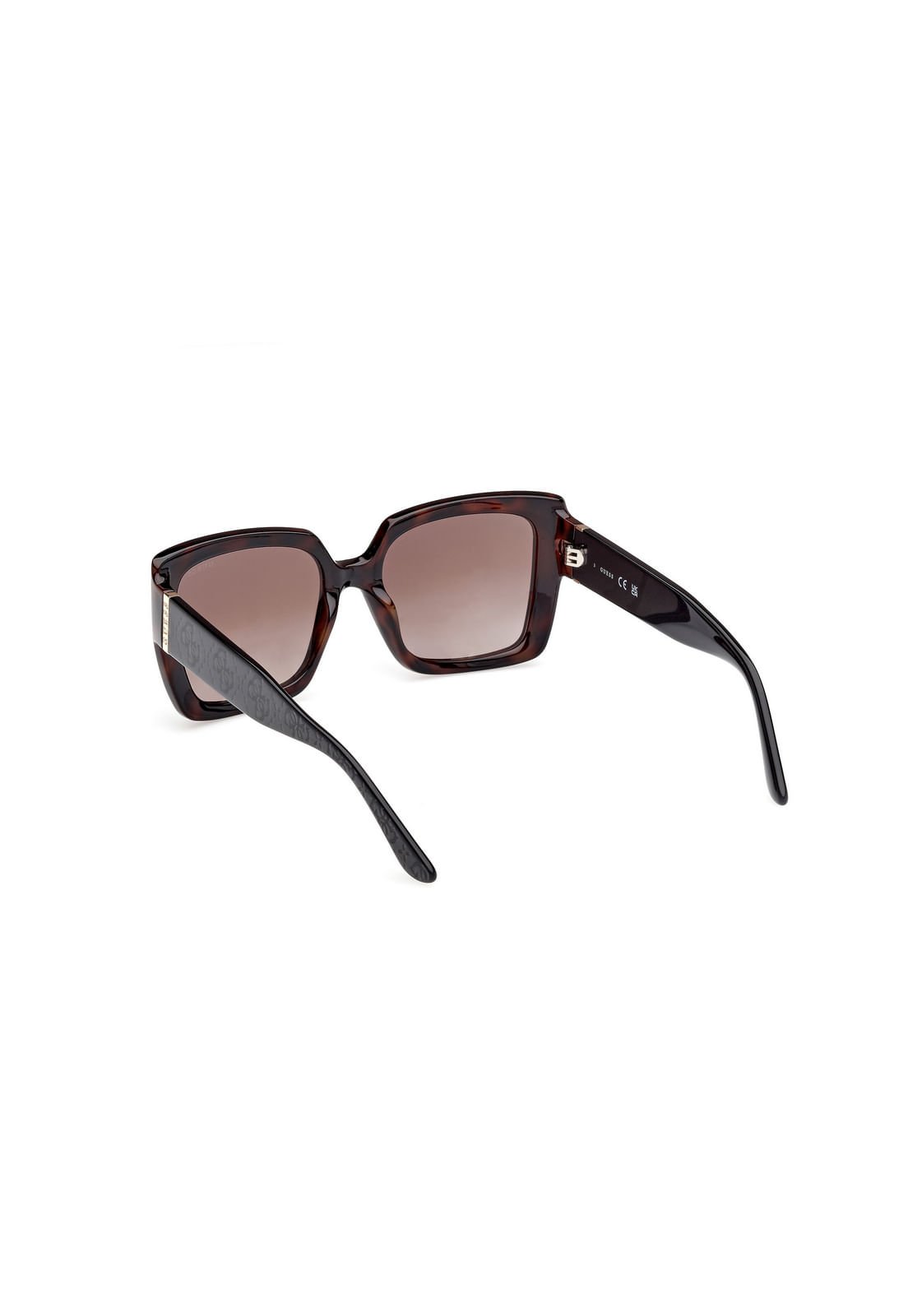 Óculos de Sol Quadrado Acetato Tartaruga Marrom Marrom 4
