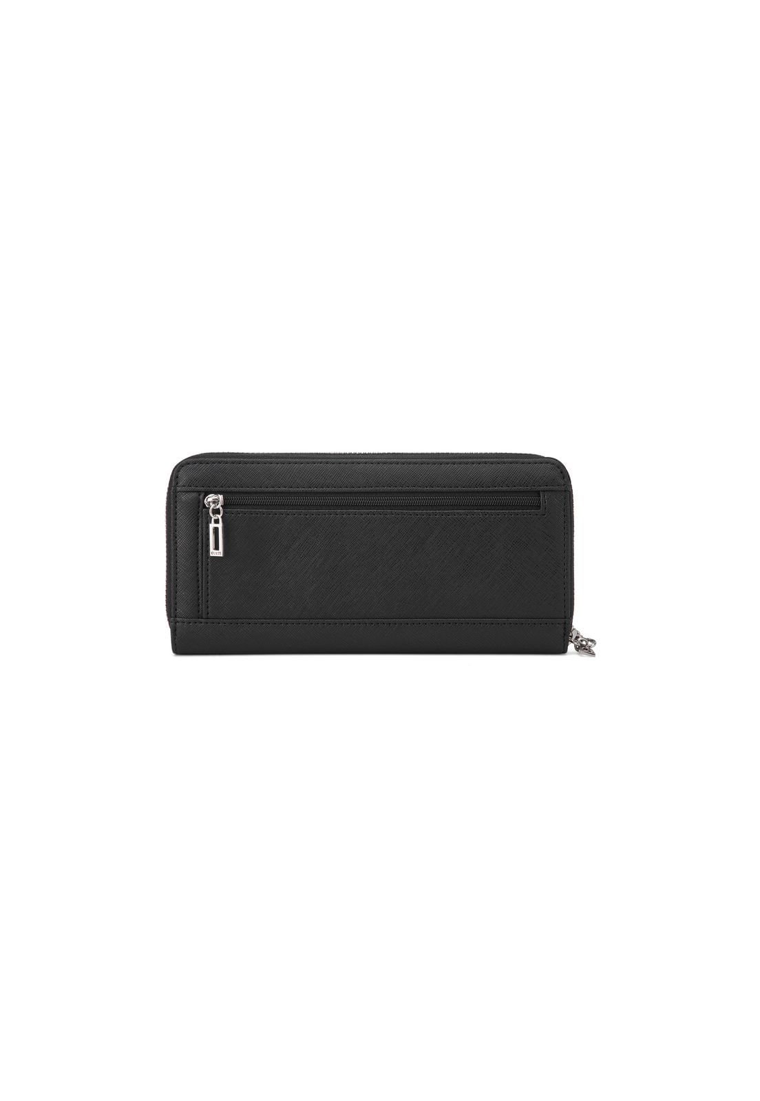 Carteira Remy Slg Large Zip Around Preto Preto 3