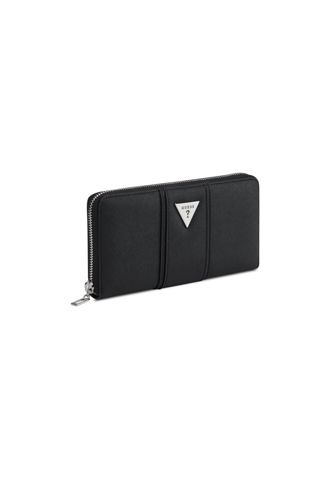 Carteira Fiona Medium Zip Around Preto Preto 2
