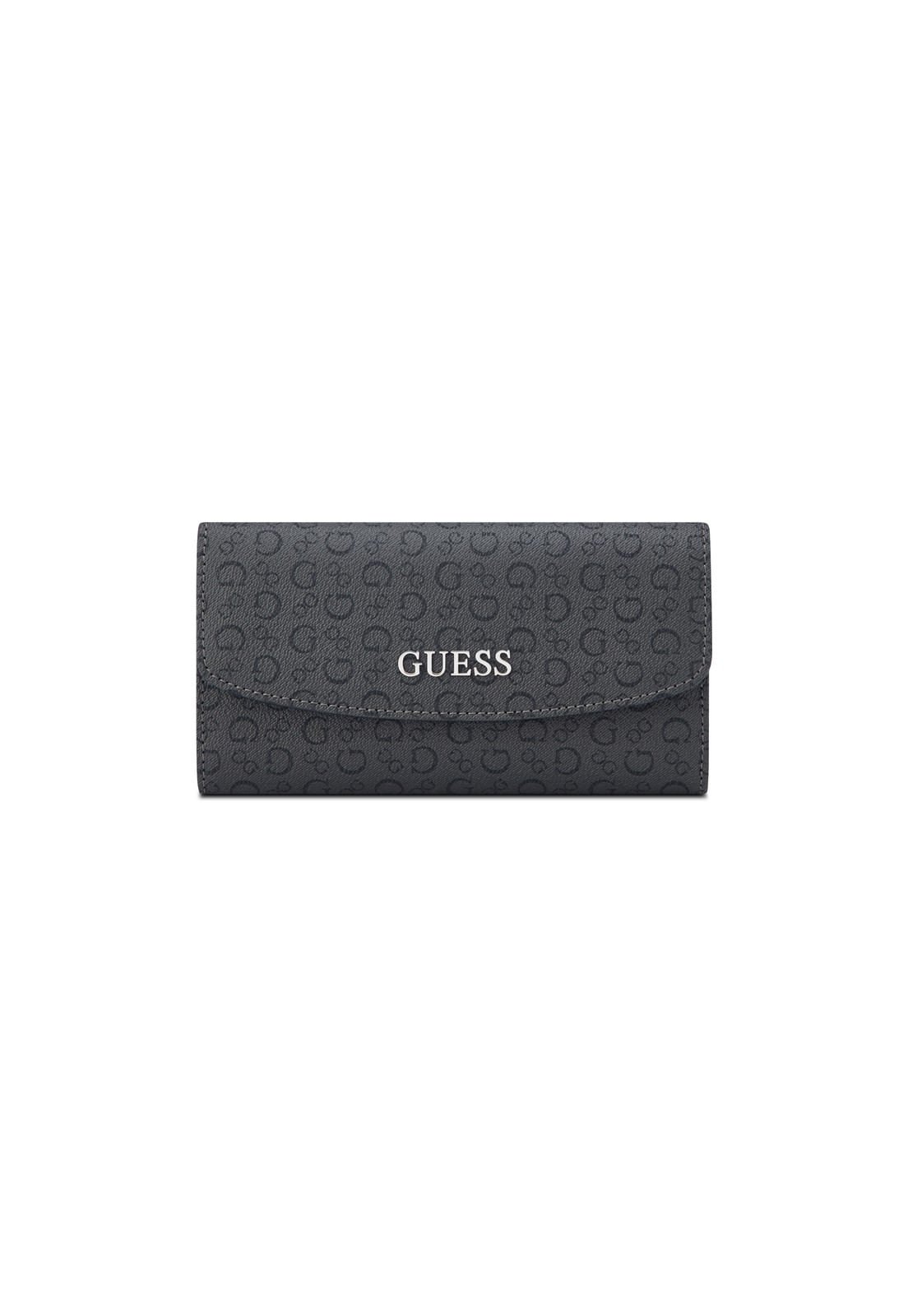 Carteira Remy Slim Clutch Cinza Escuro